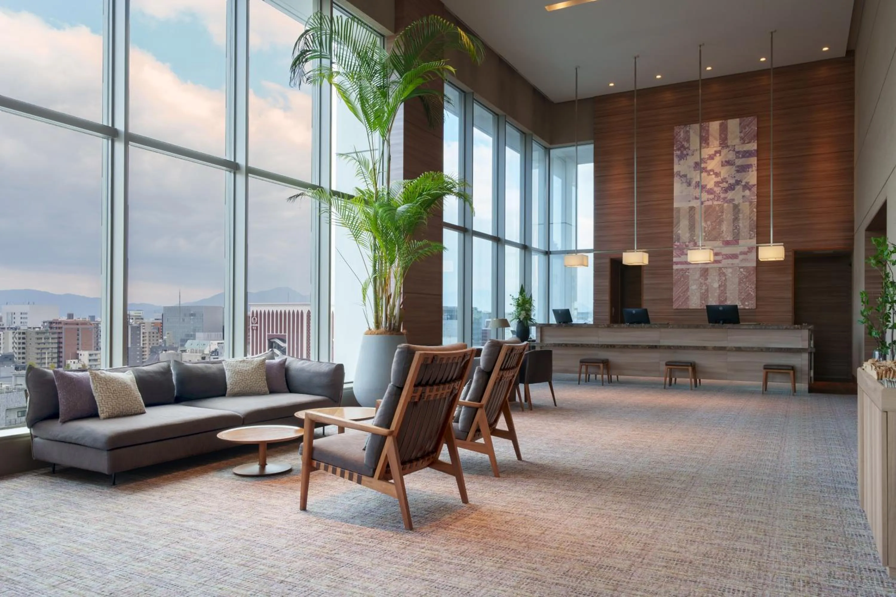 Lobby or reception in Hotel Resol Trinity Hakata