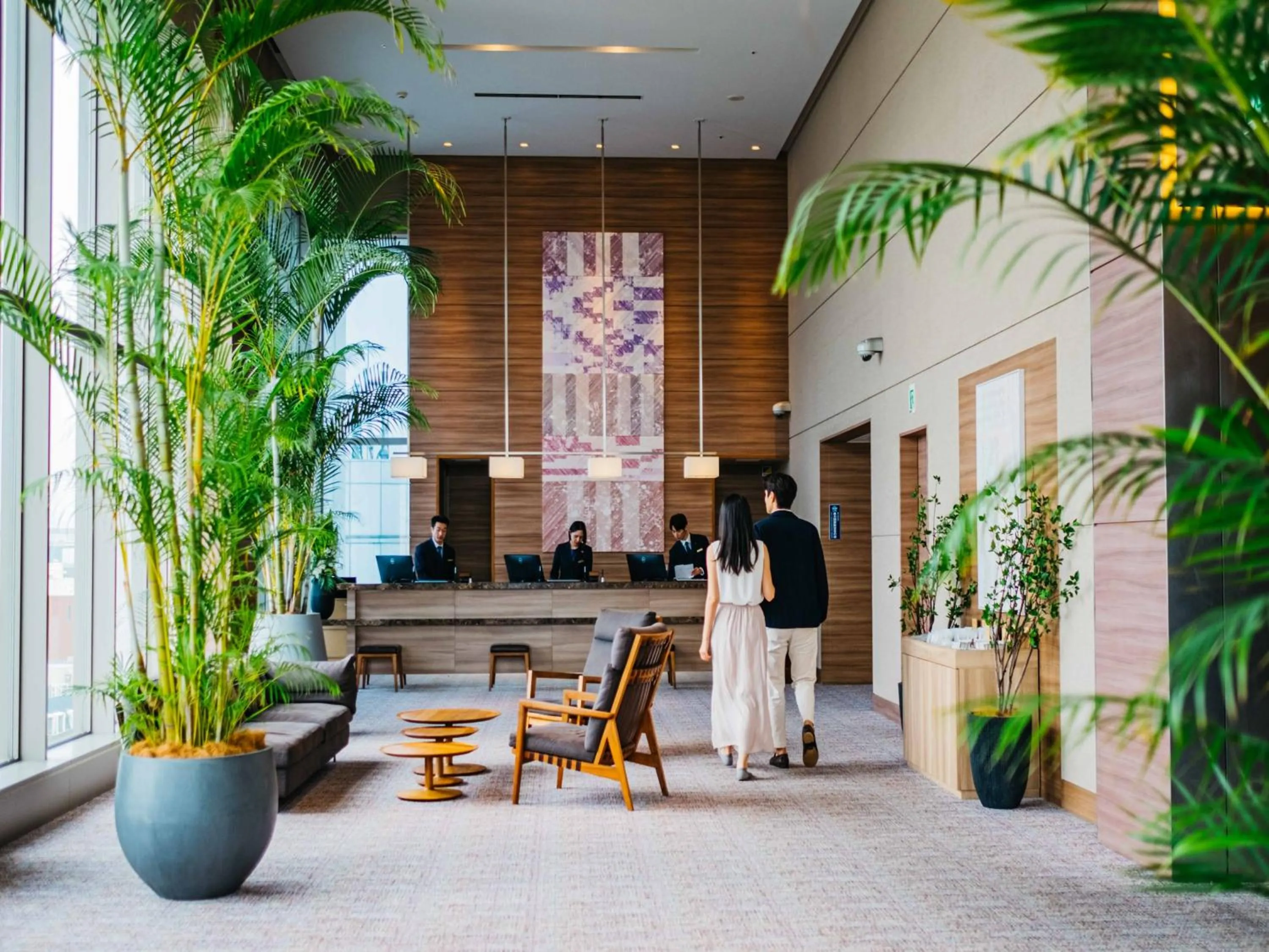 Living room in Hotel Resol Trinity Hakata