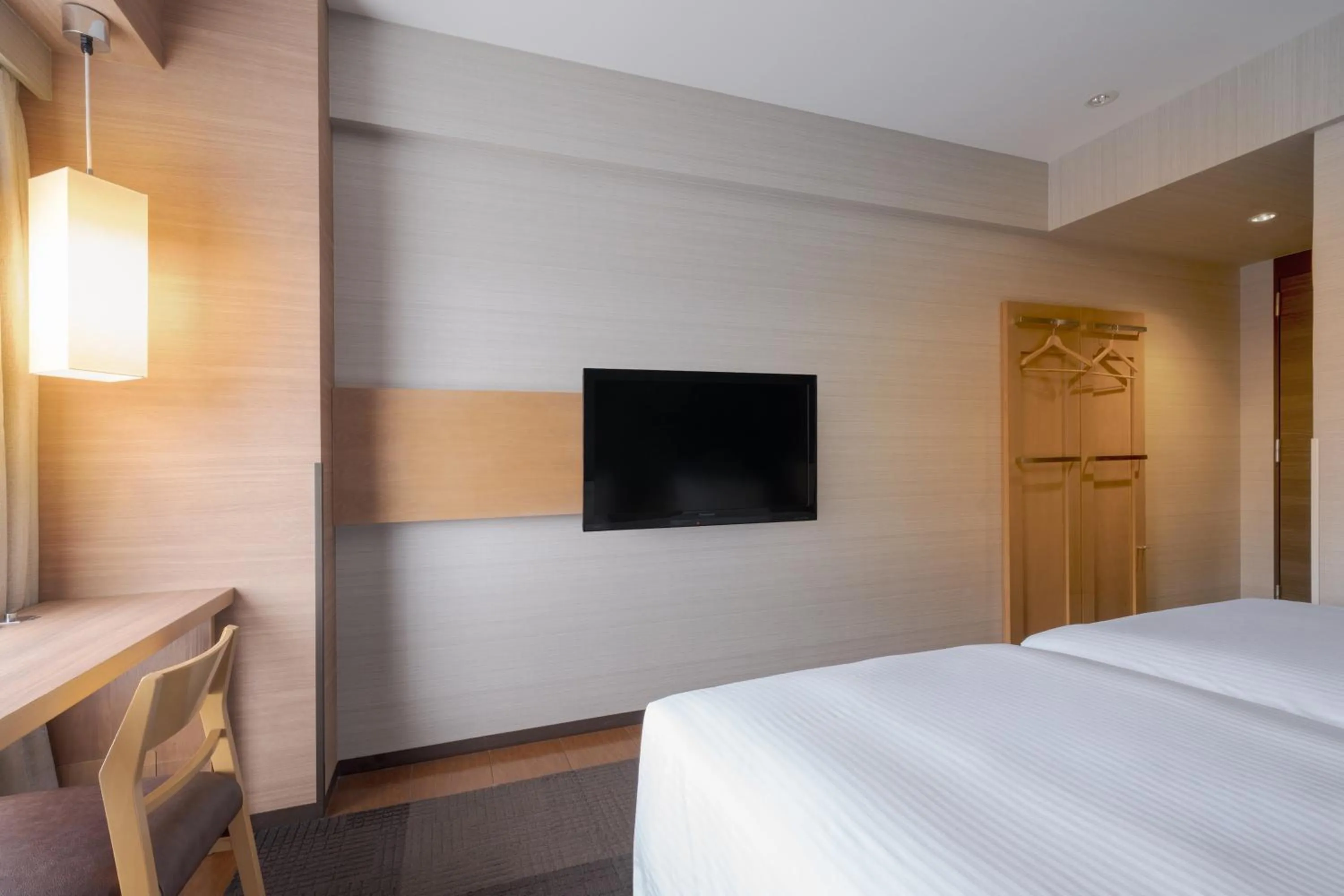 Photo of the whole room, Bed in Hotel Resol Trinity Hakata