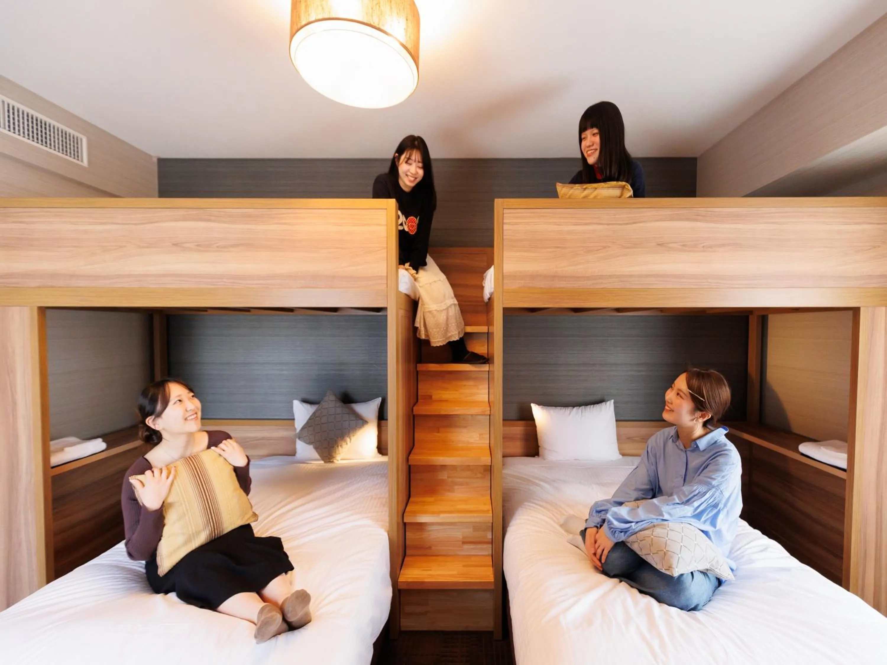 Photo of the whole room, Bed in Hotel Resol Trinity Hakata