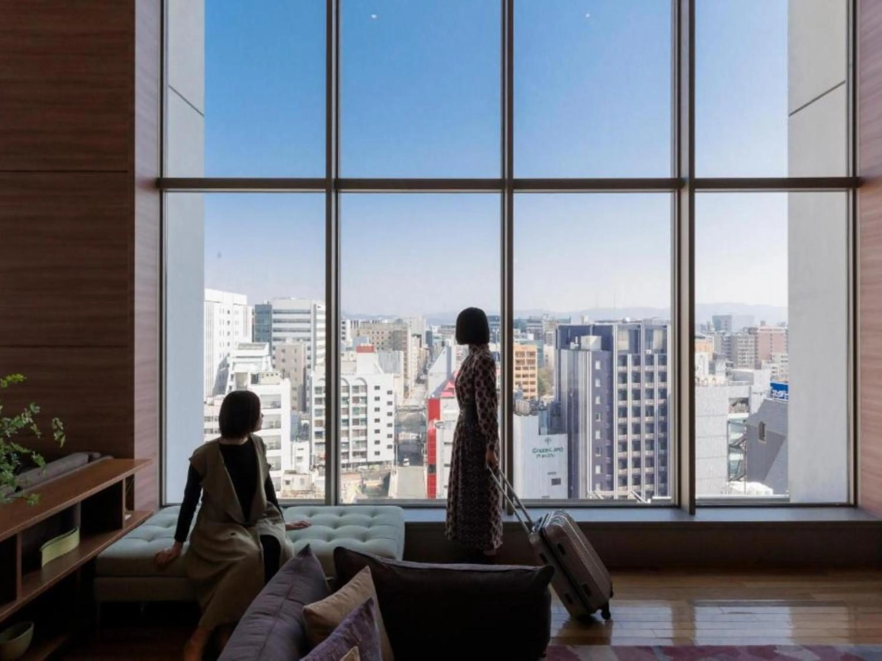 City view in Hotel Resol Trinity Hakata