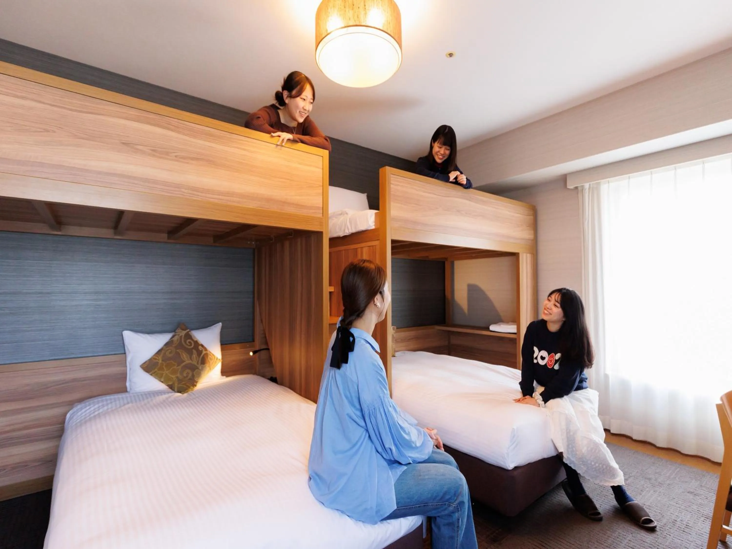 Photo of the whole room, Bed in Hotel Resol Trinity Hakata