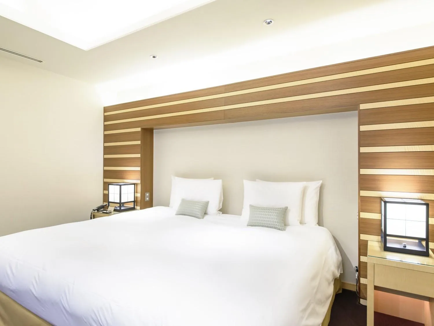 Bedroom, Bed in Hakone Suishoen