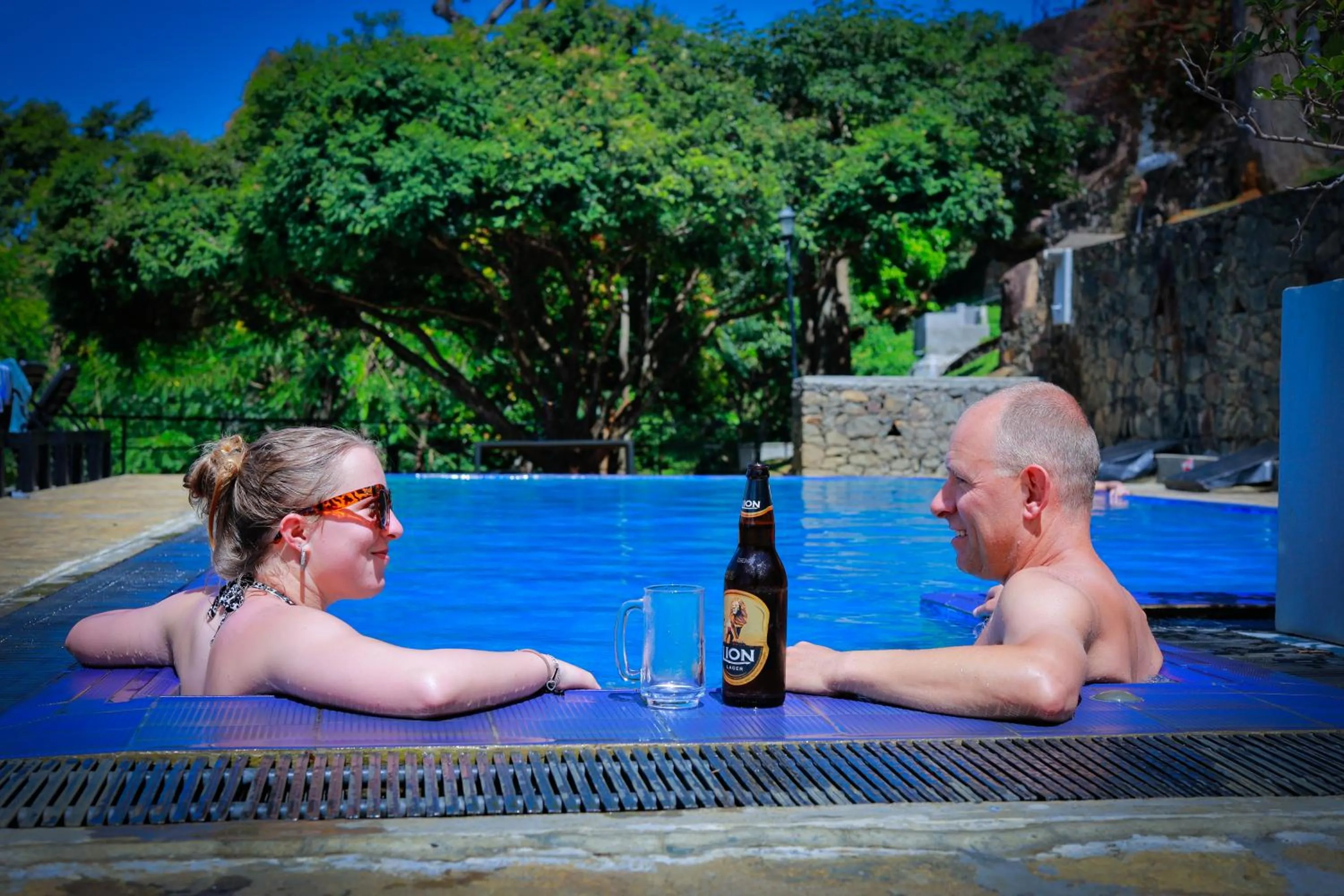 Swimming pool in Melheim Resort and Spa