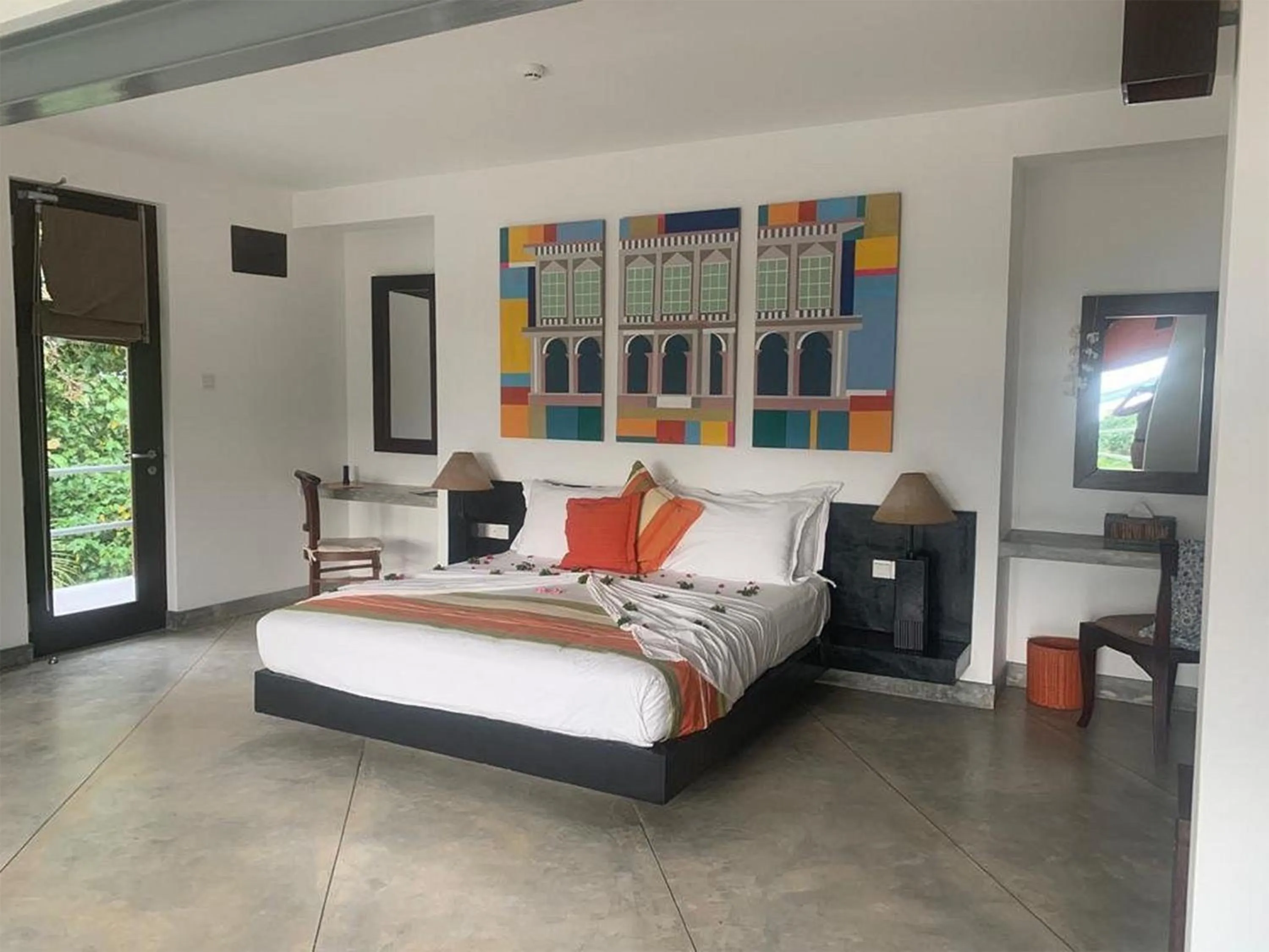 Bedroom, Bed in Buckingham Place