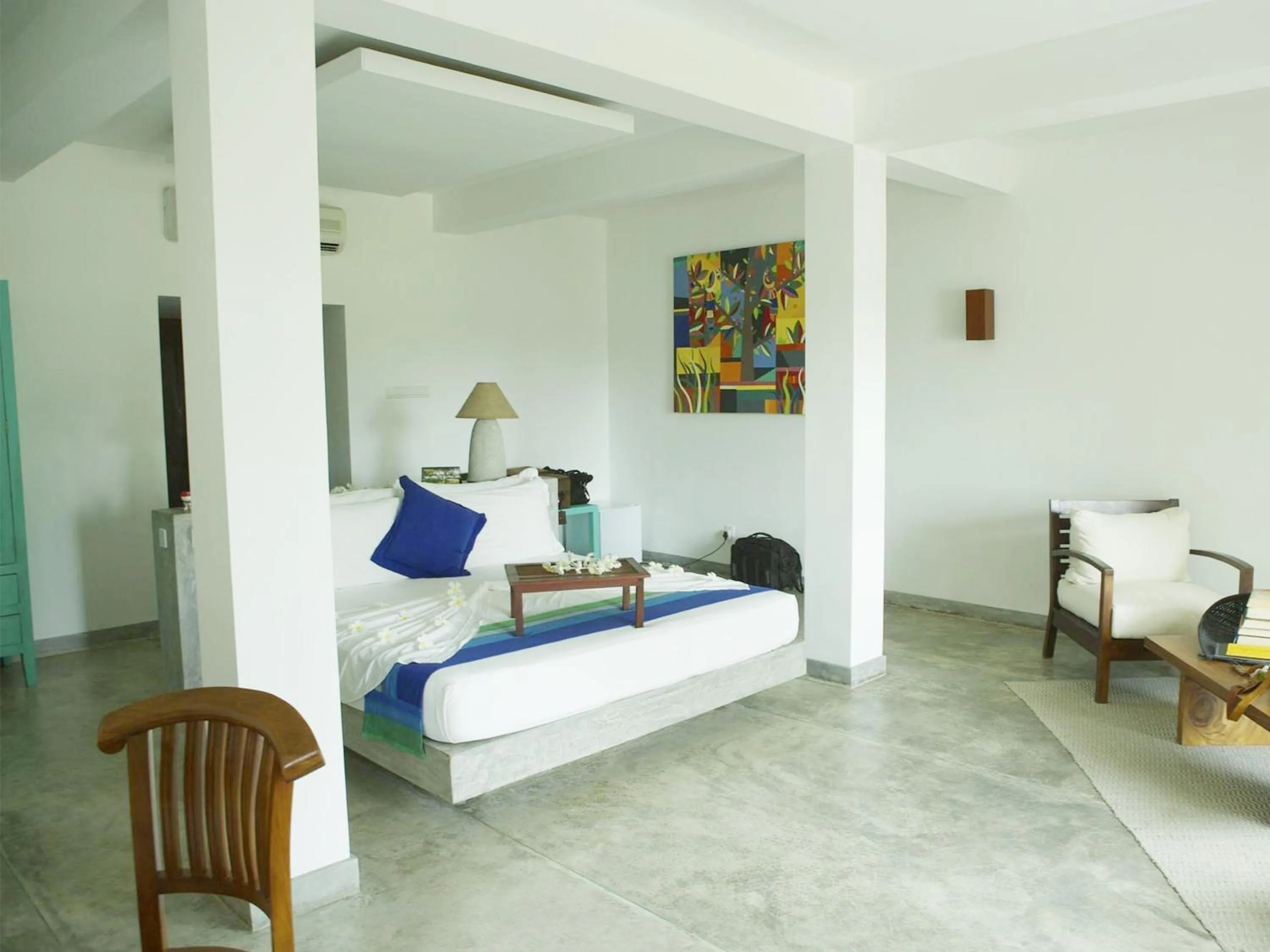 Bedroom, Bed in Buckingham Place