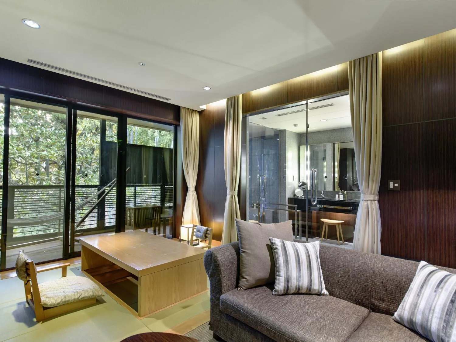 Seating area in Fufu Atami