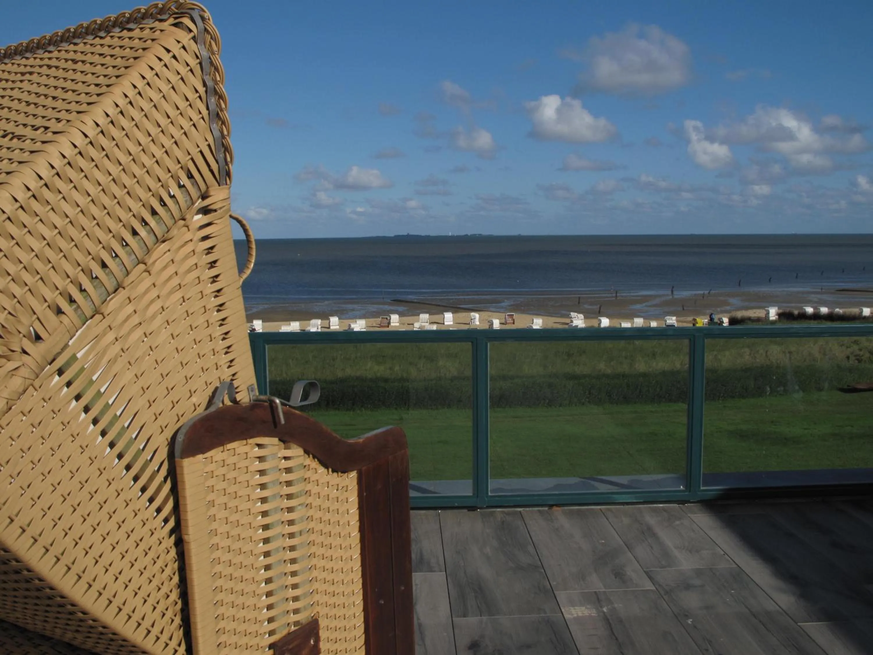 Balcony/Terrace in Beachhotel Cuxhaven