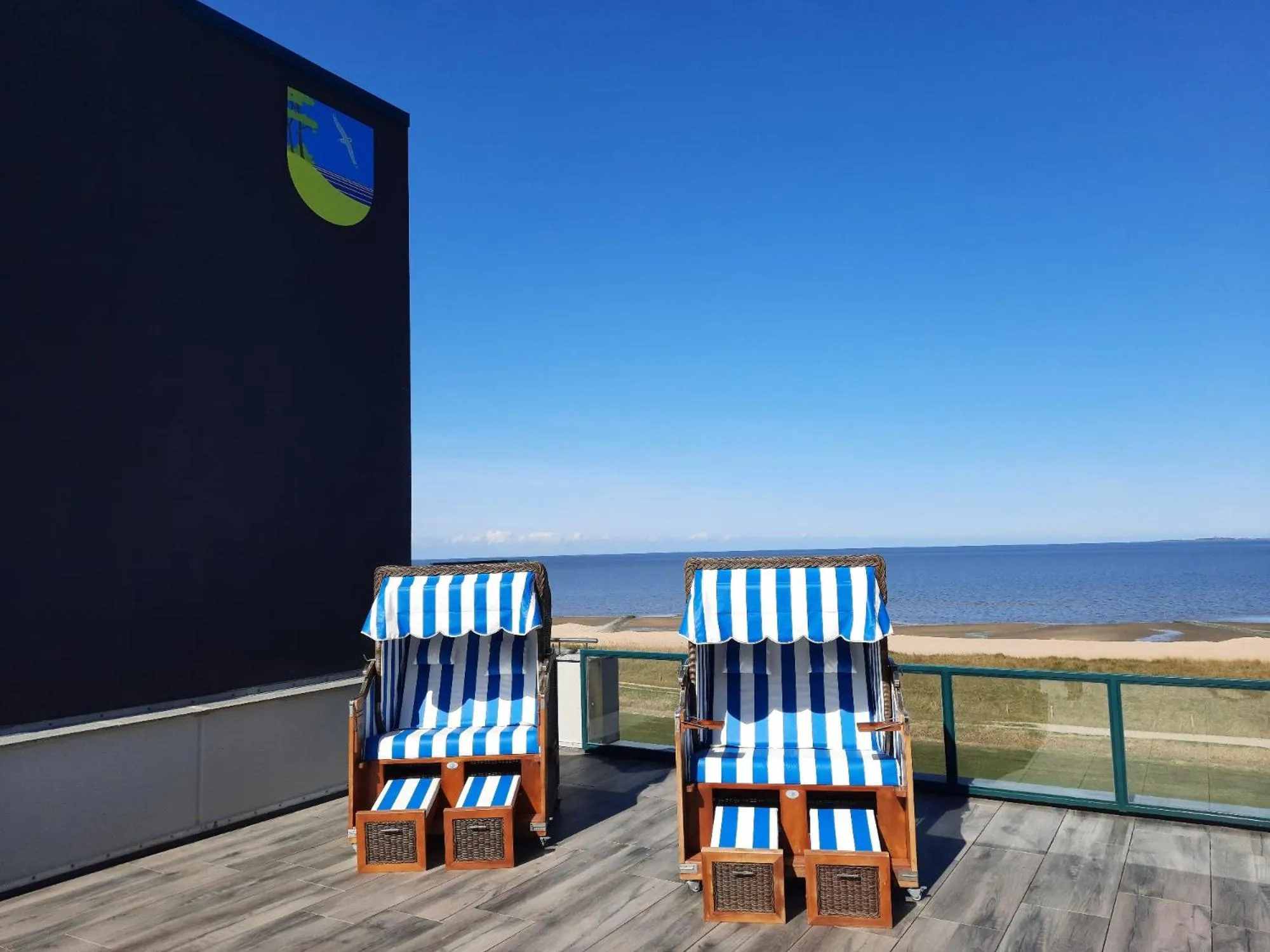 Balcony/Terrace in Beachhotel Cuxhaven