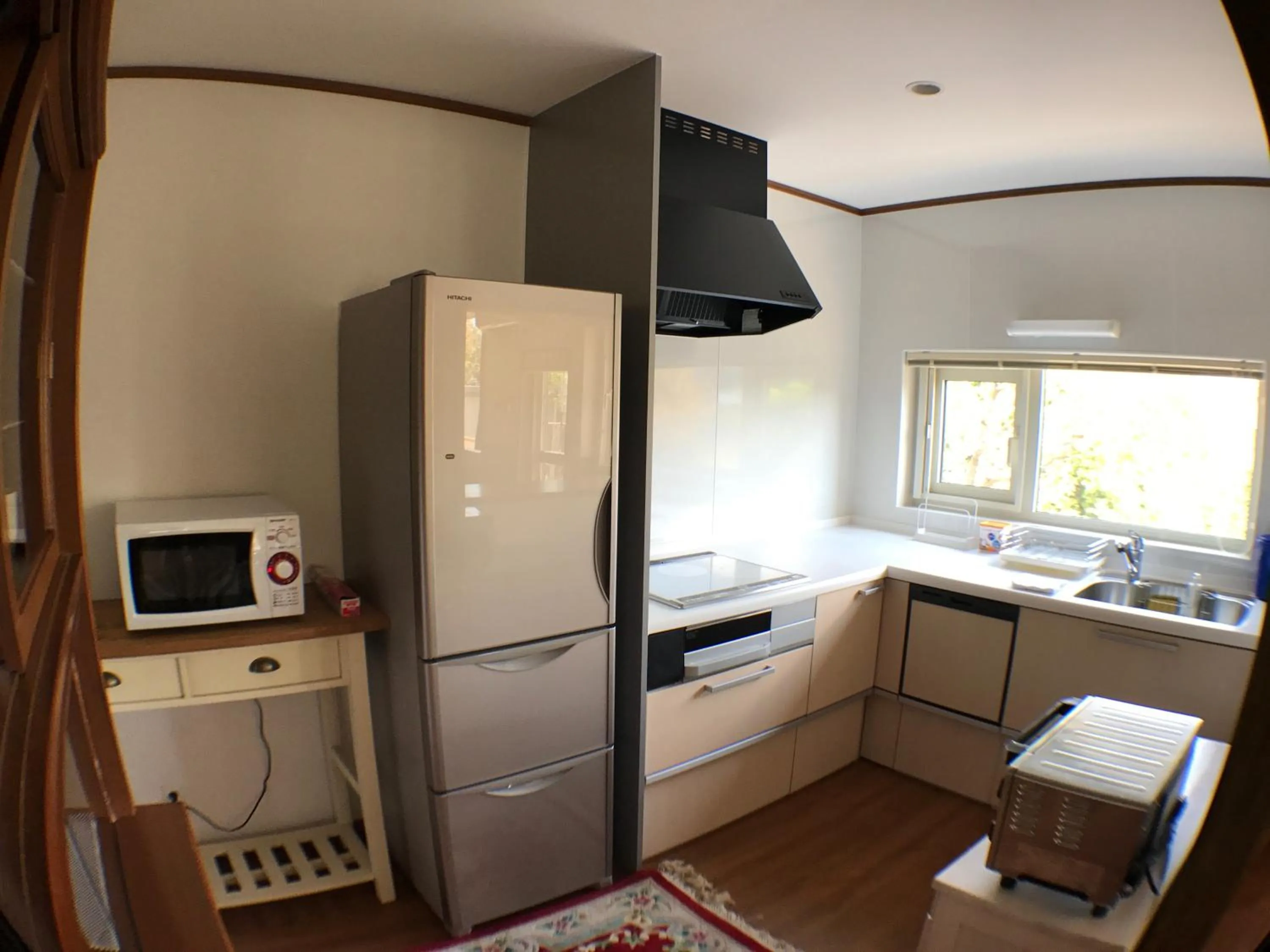 Kitchen or kitchenette in Tsuru Apartments