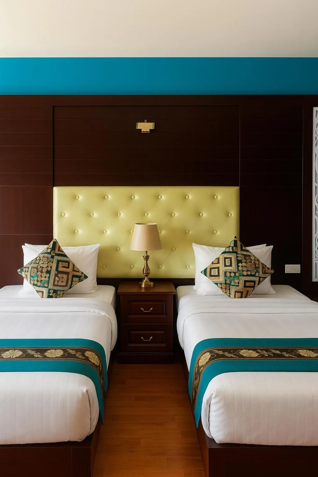 Bed in Sapa Elegance Hotel