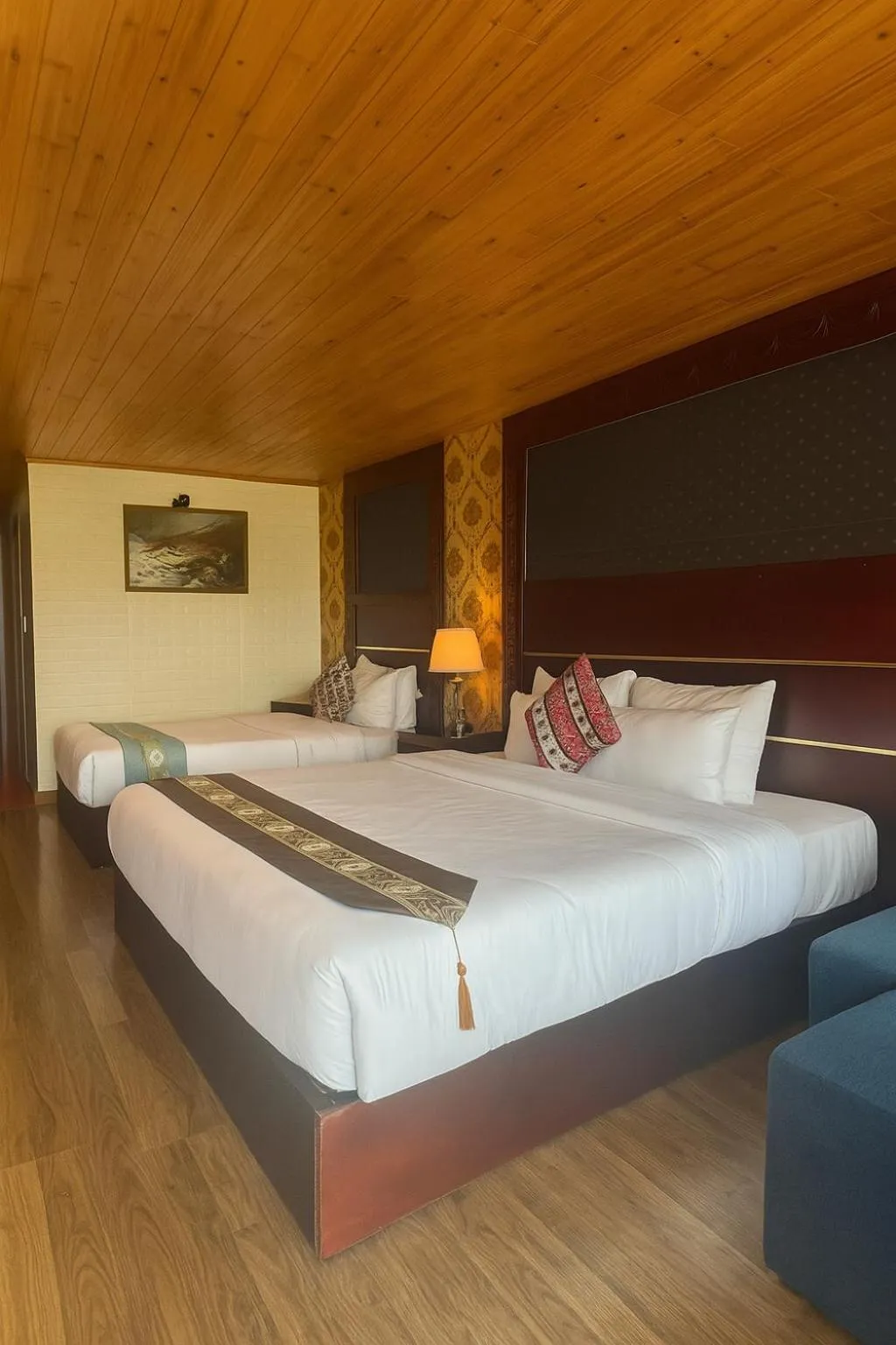 Bed in Sapa Elegance Hotel