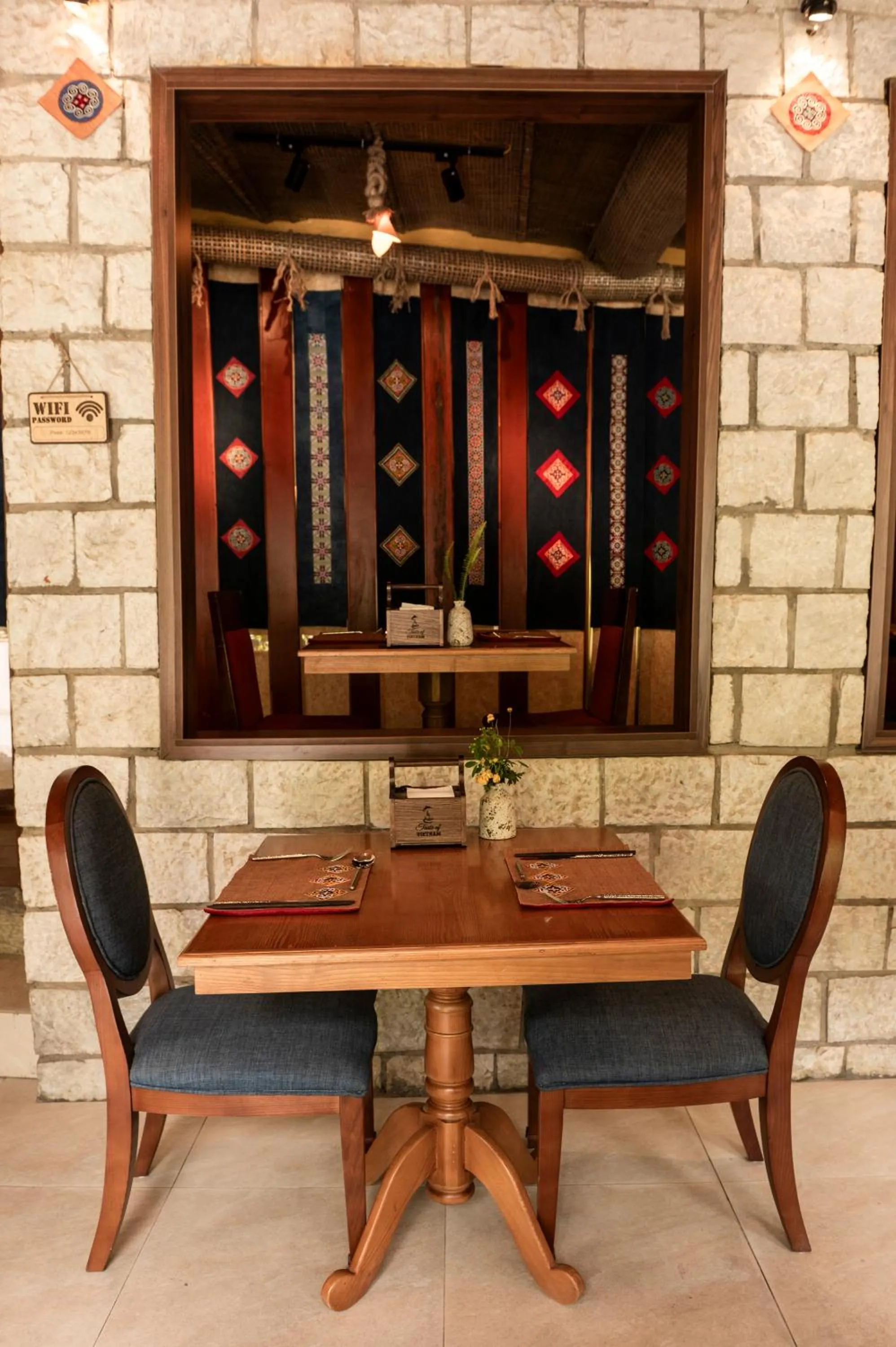 Seating area in Sapa Elegance Hotel