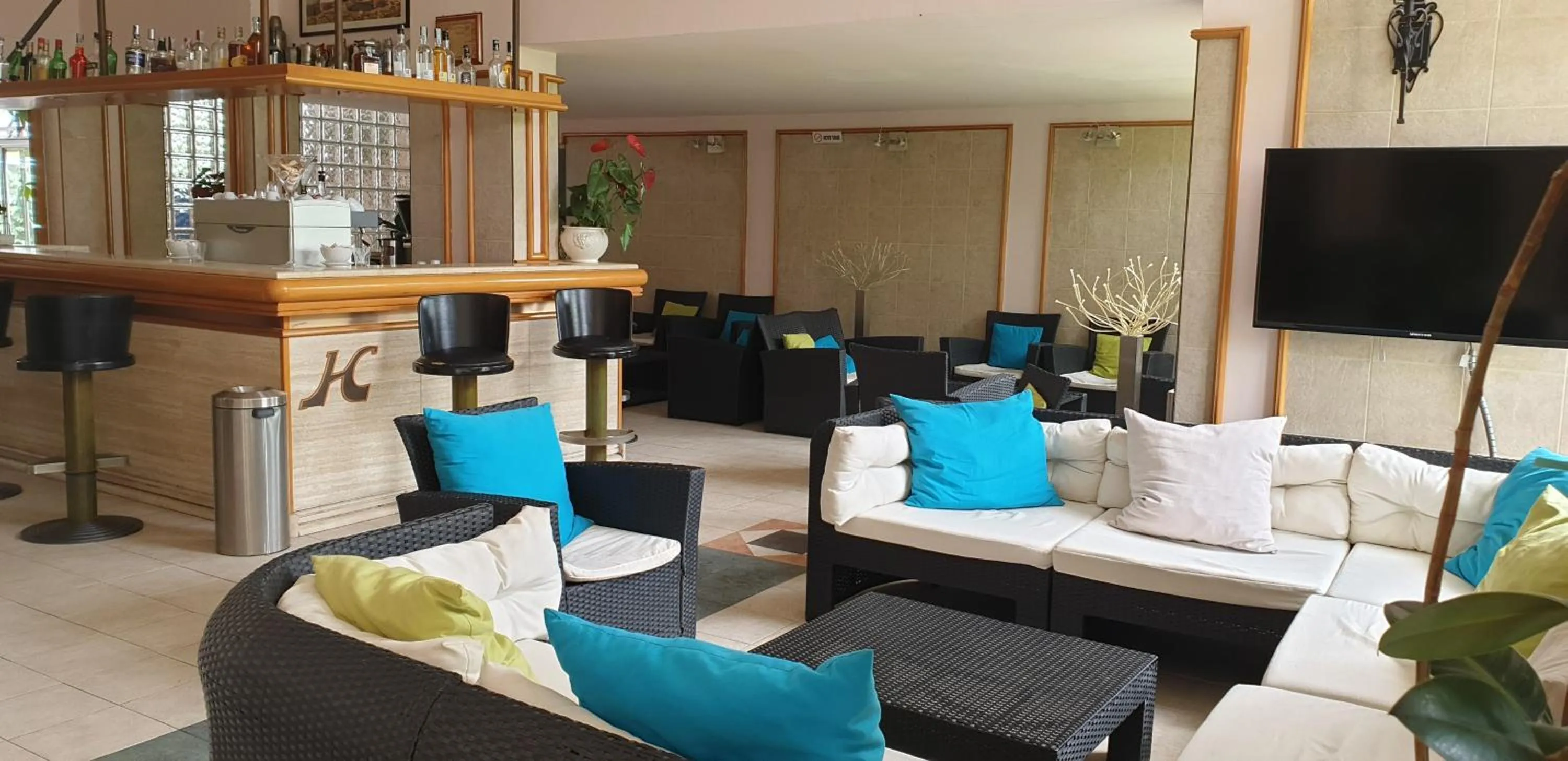 Lounge or bar in Hotel Corallo