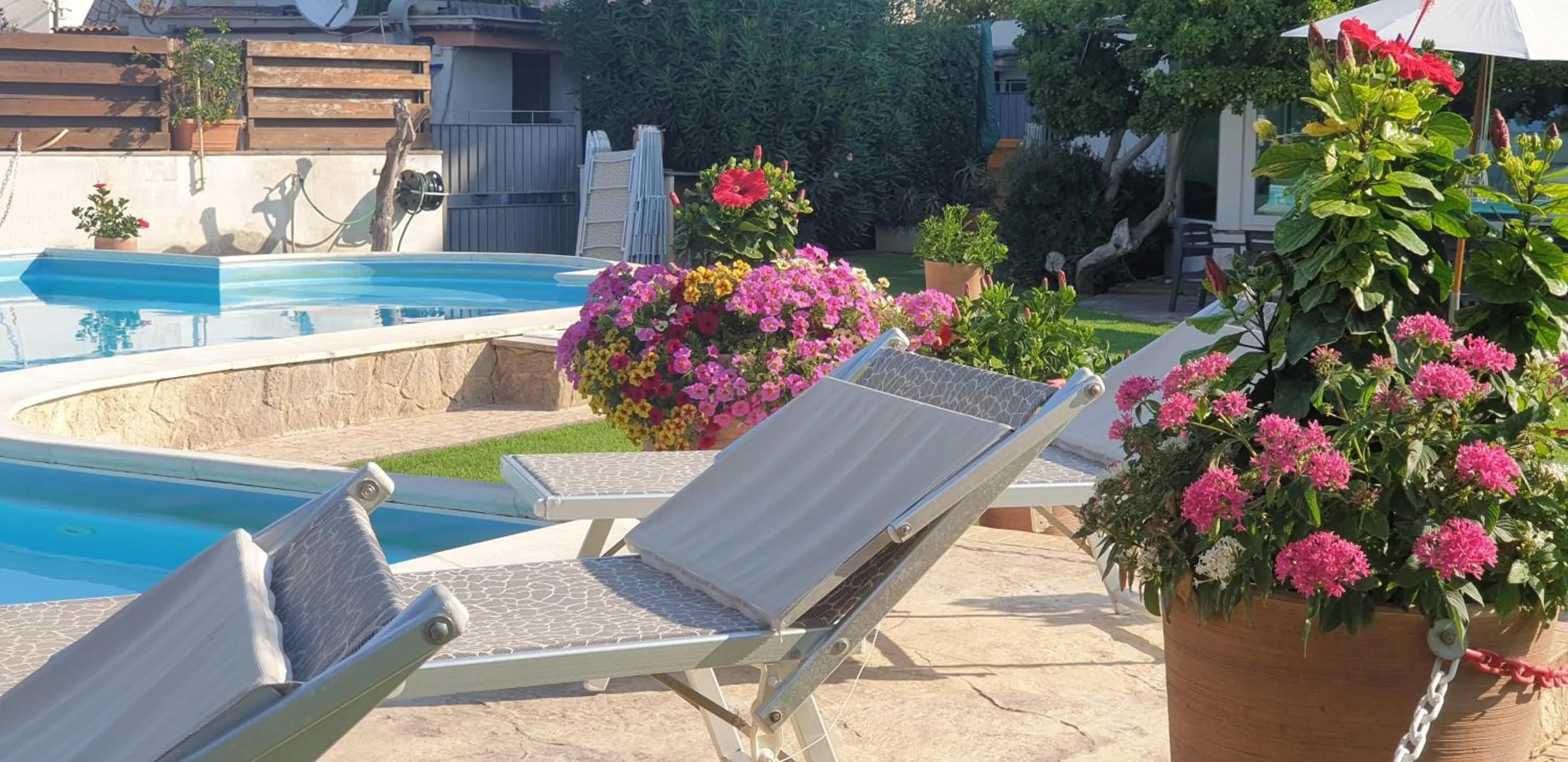 Garden in Hotel Corallo