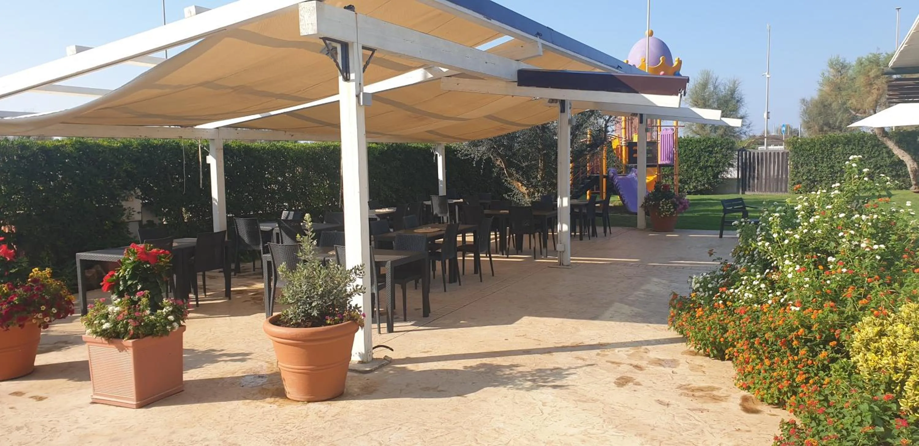 Garden in Hotel Corallo