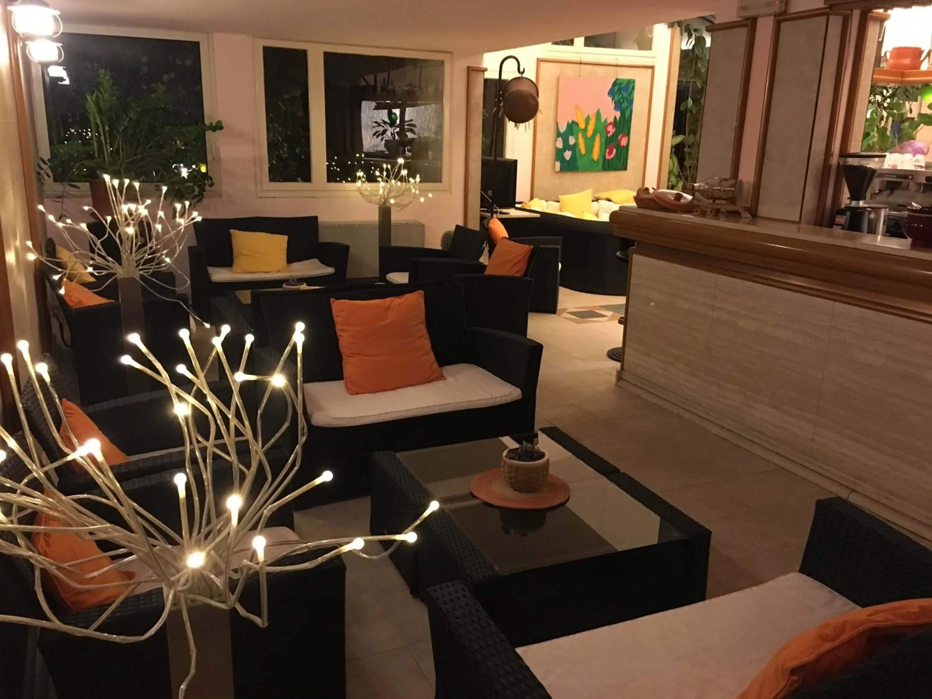 Lounge or bar in Hotel Corallo