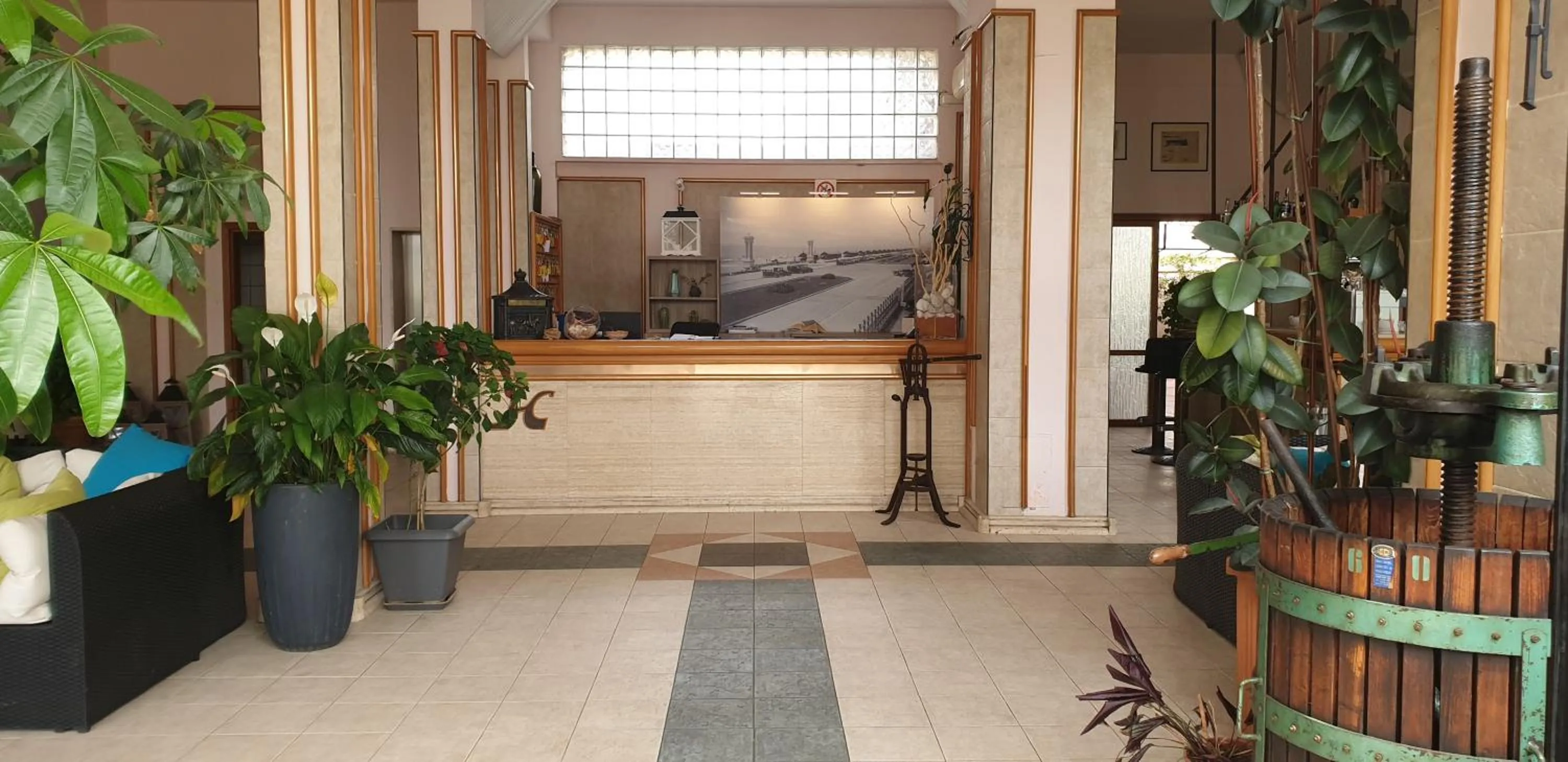 Lobby or reception in Hotel Corallo