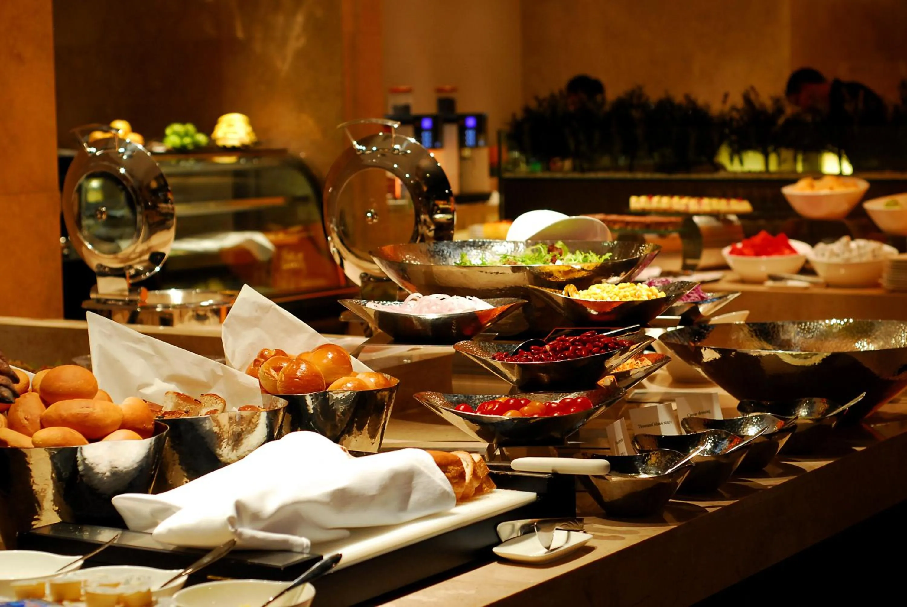 Buffet breakfast in Millennium Hotel Wuxi