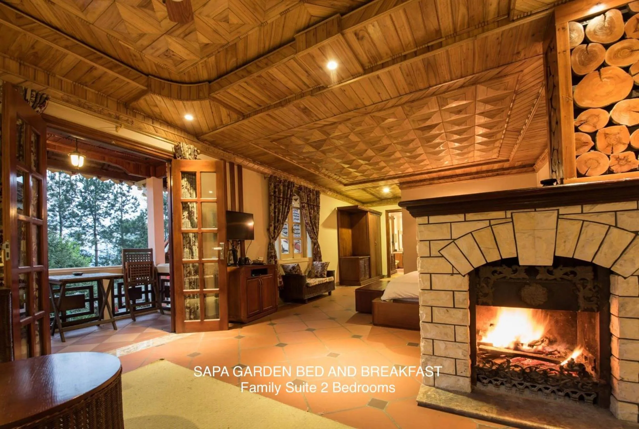 Photo of the whole room in Sapa Garden Bed and Breakfast