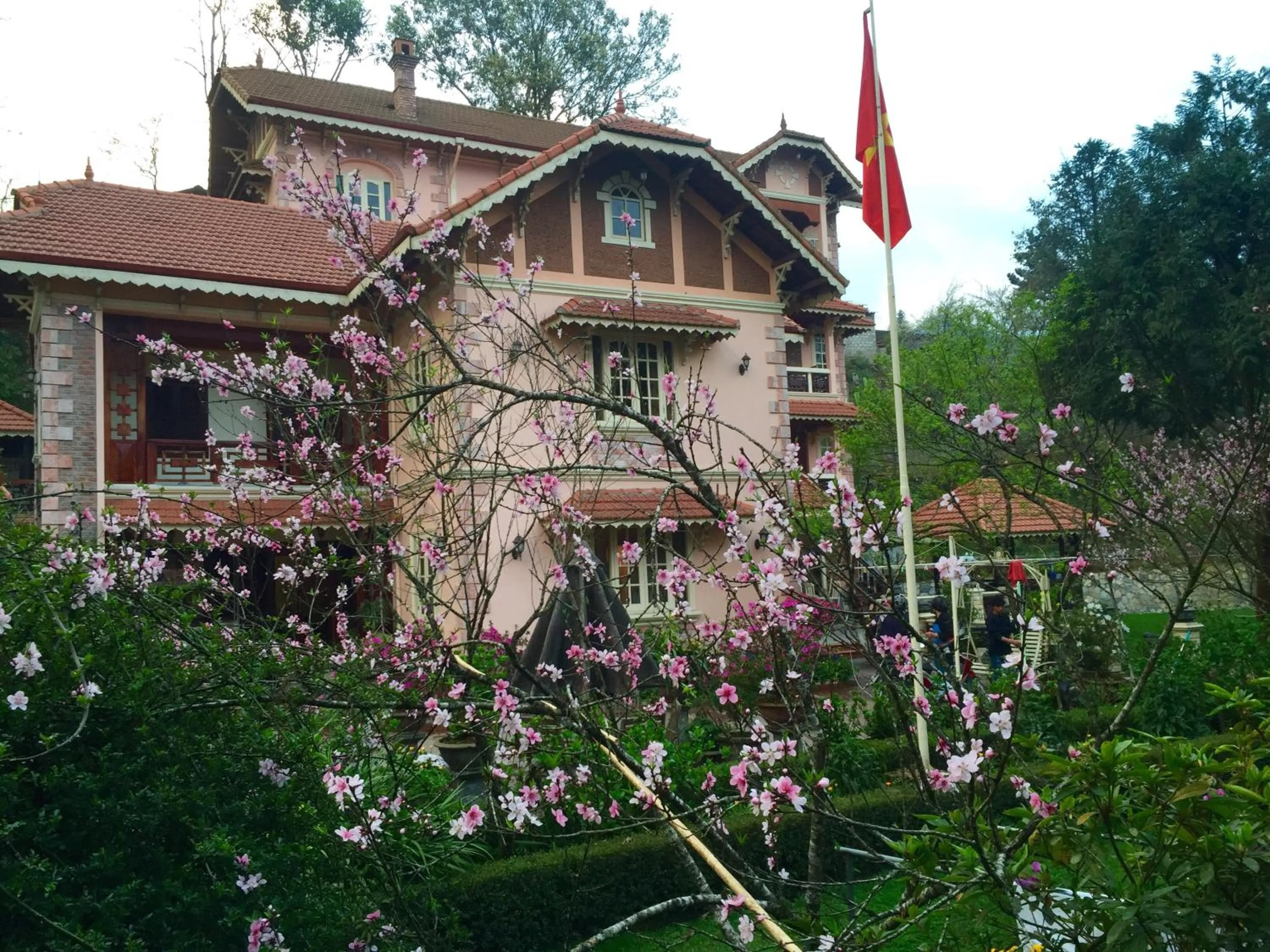Property building in Sapa Garden Bed and Breakfast