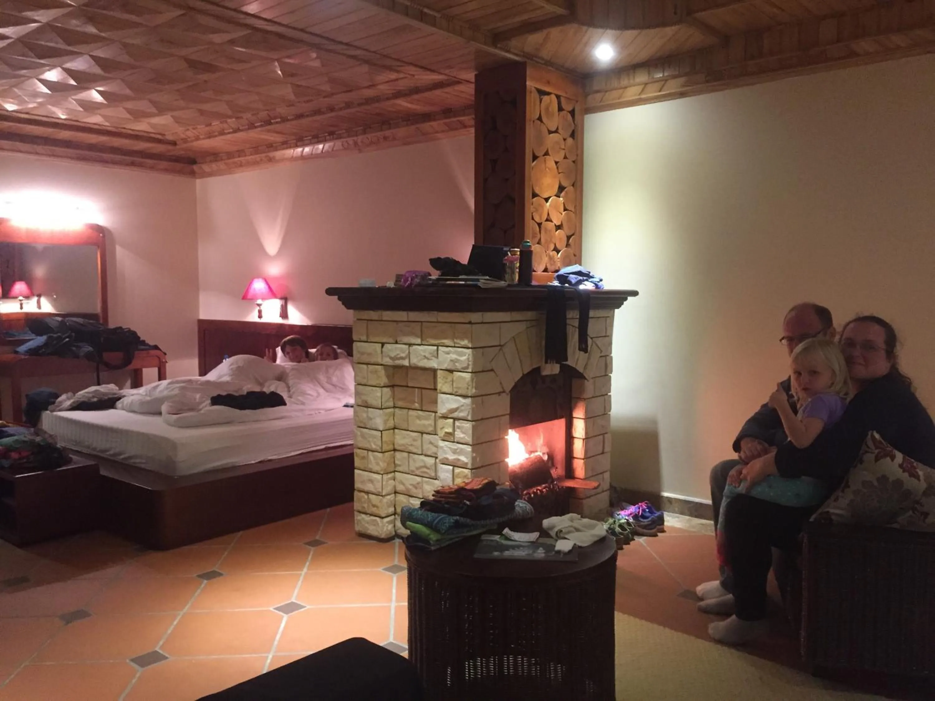 group of guests, Bed in Sapa Garden Bed and Breakfast