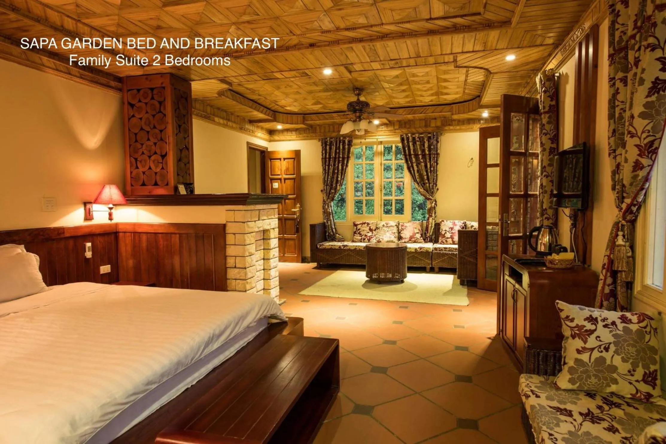 Photo of the whole room, Bed in Sapa Garden Bed and Breakfast