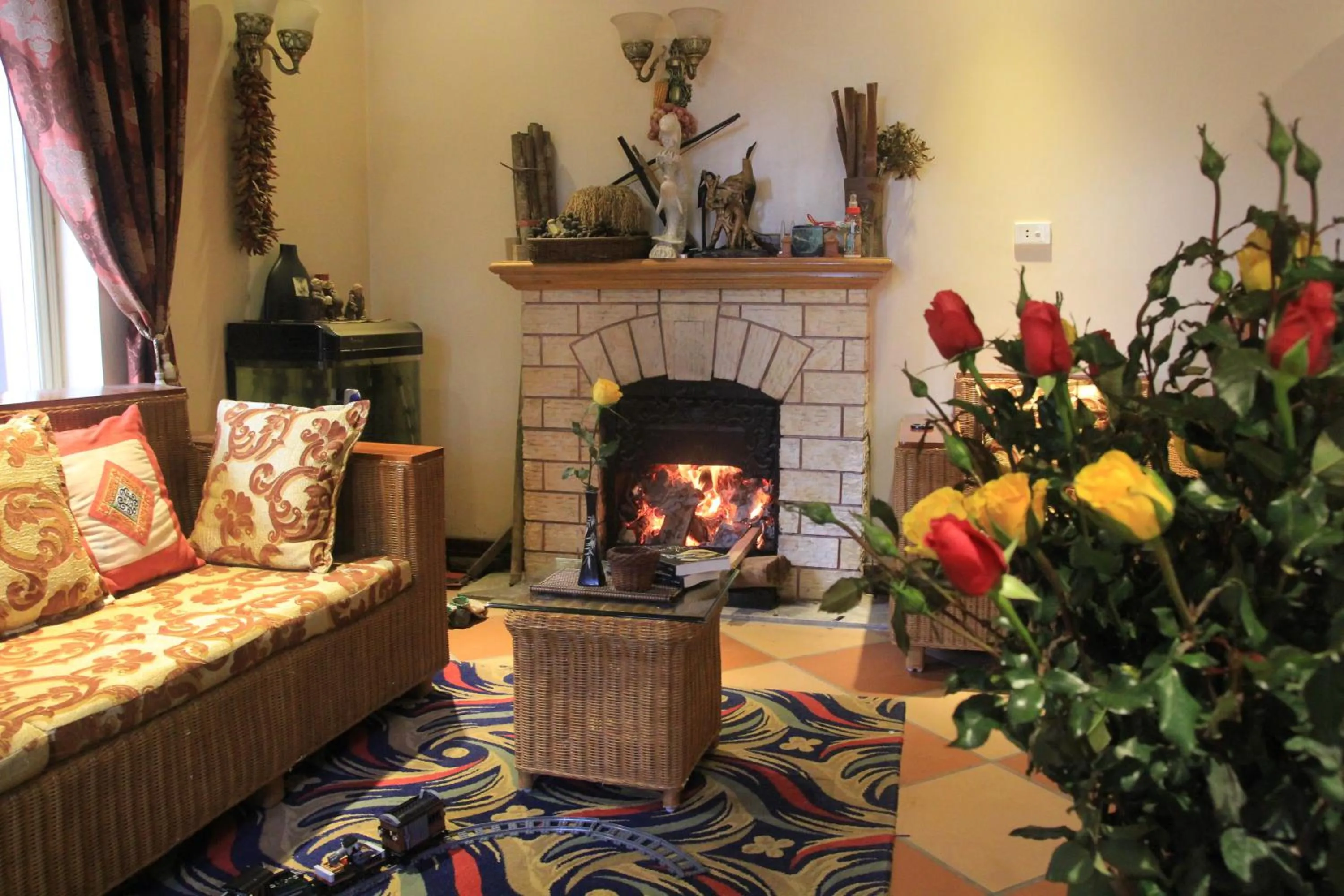 Living room in Sapa Garden Bed and Breakfast