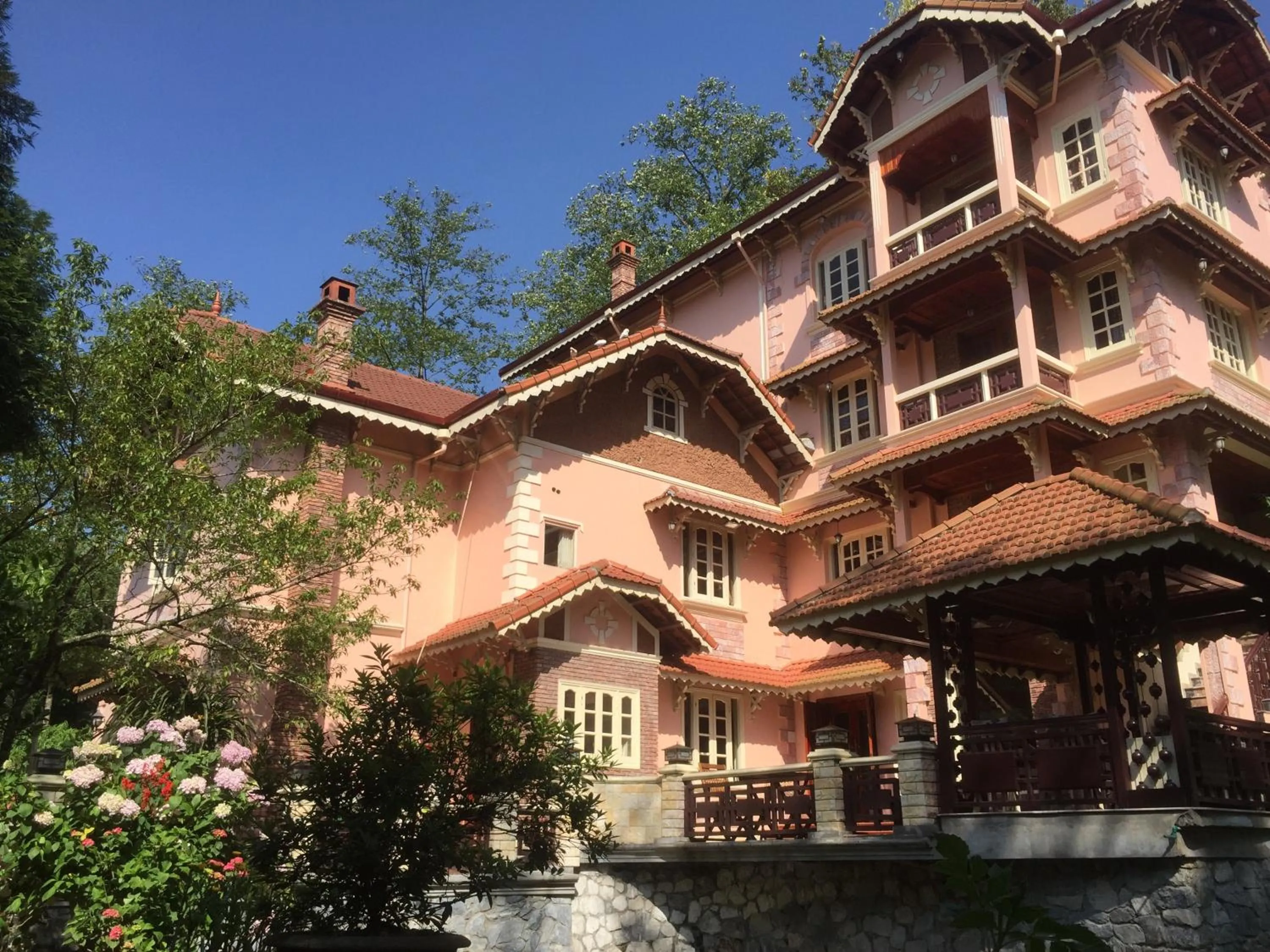 Property building in Sapa Garden Bed and Breakfast