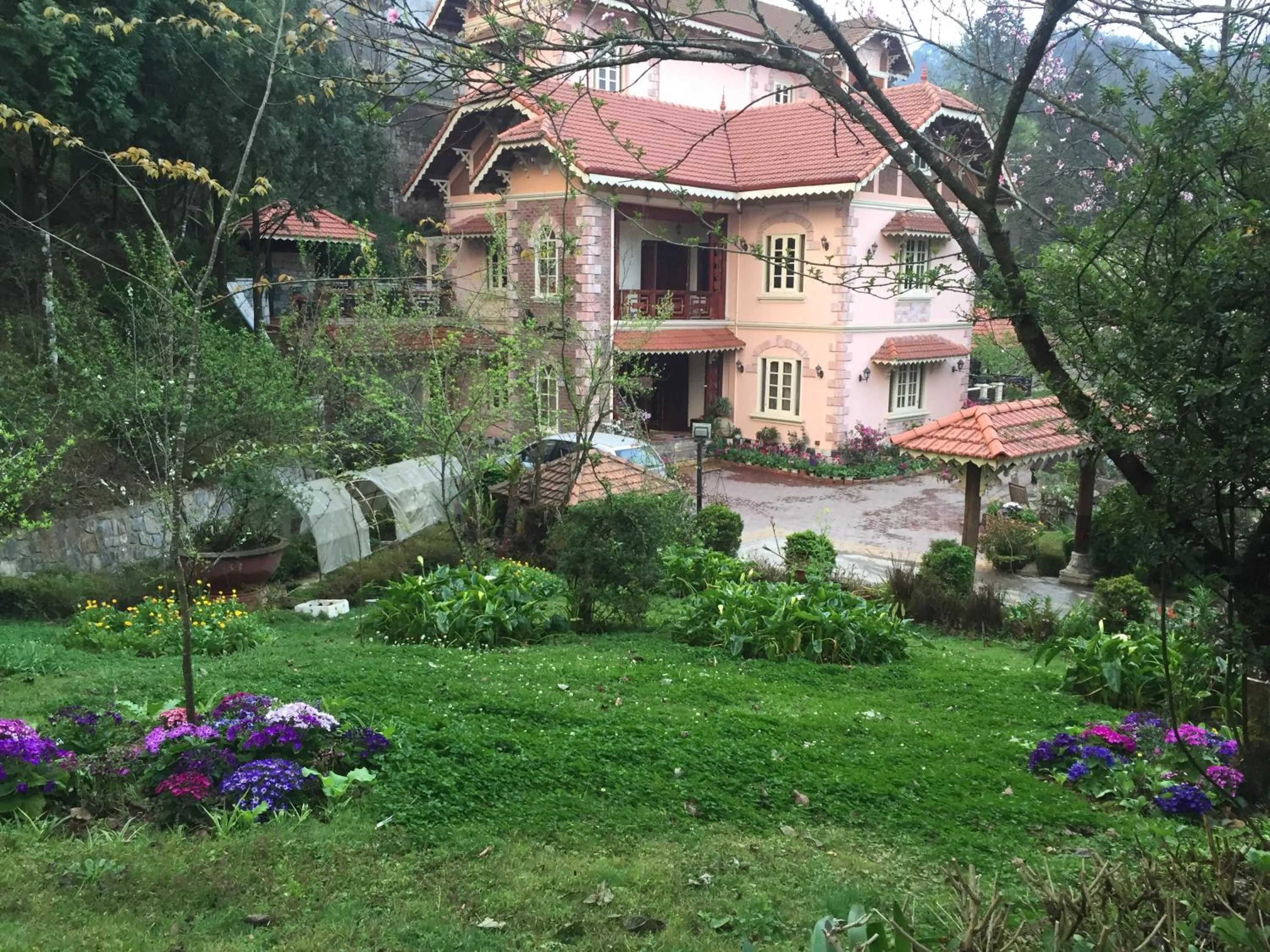 Property building in Sapa Garden Bed and Breakfast