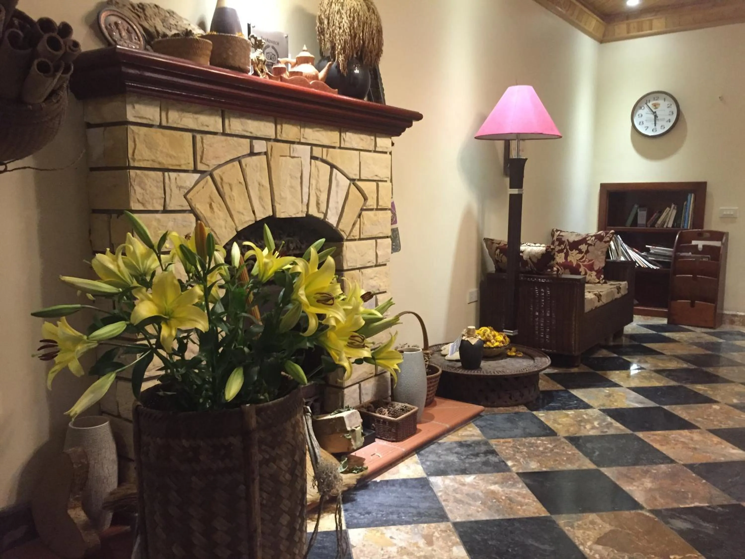 Decorative detail in Sapa Garden Bed and Breakfast