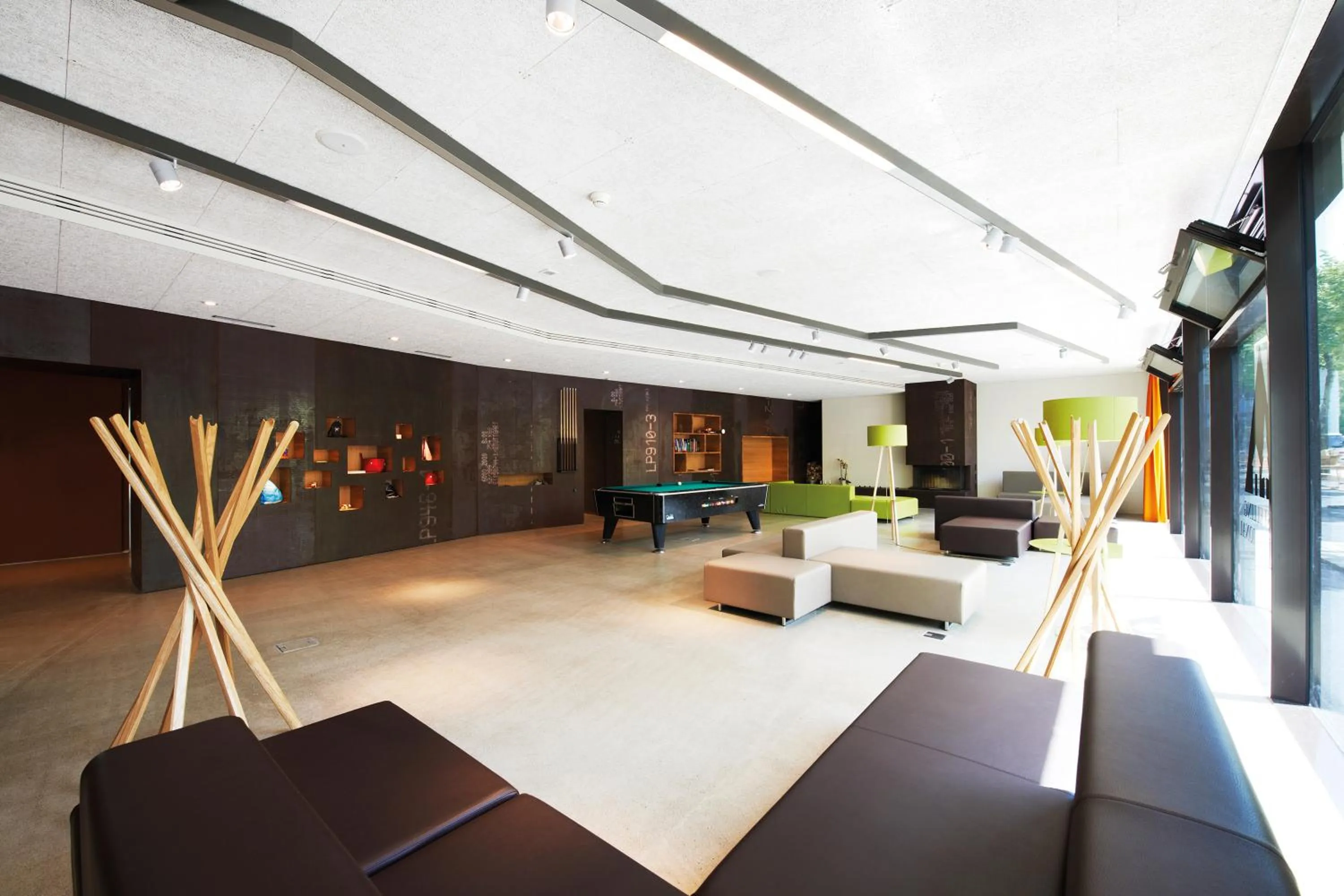 Lobby or reception in Interlaken Youth Hostel