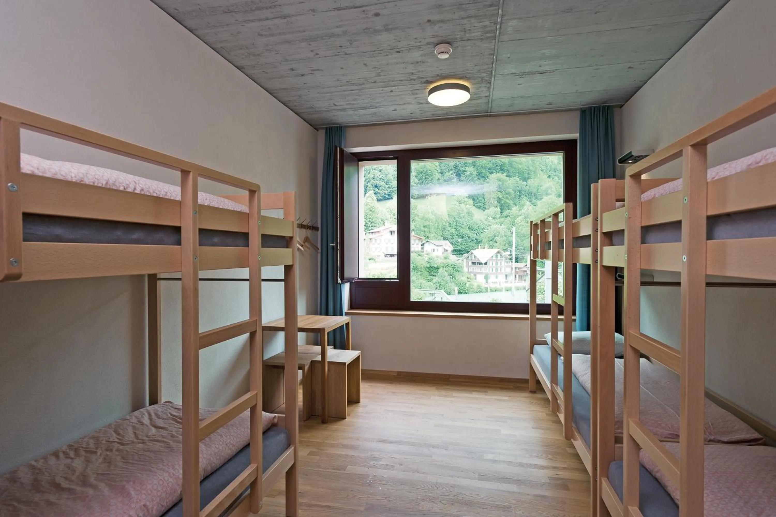 Bed in Interlaken Youth Hostel