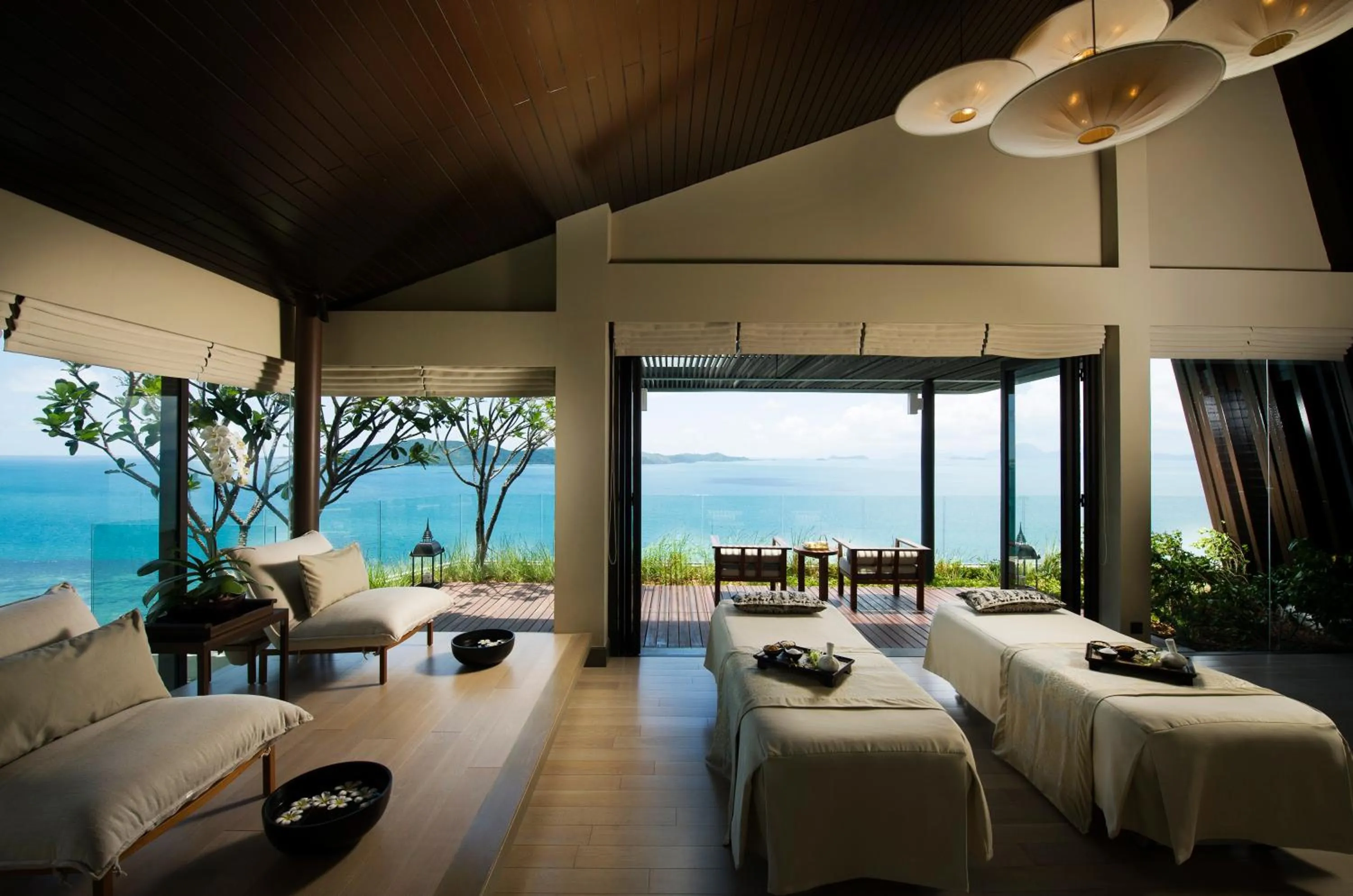 Spa and wellness centre/facilities, Bed in Conrad Koh Samui