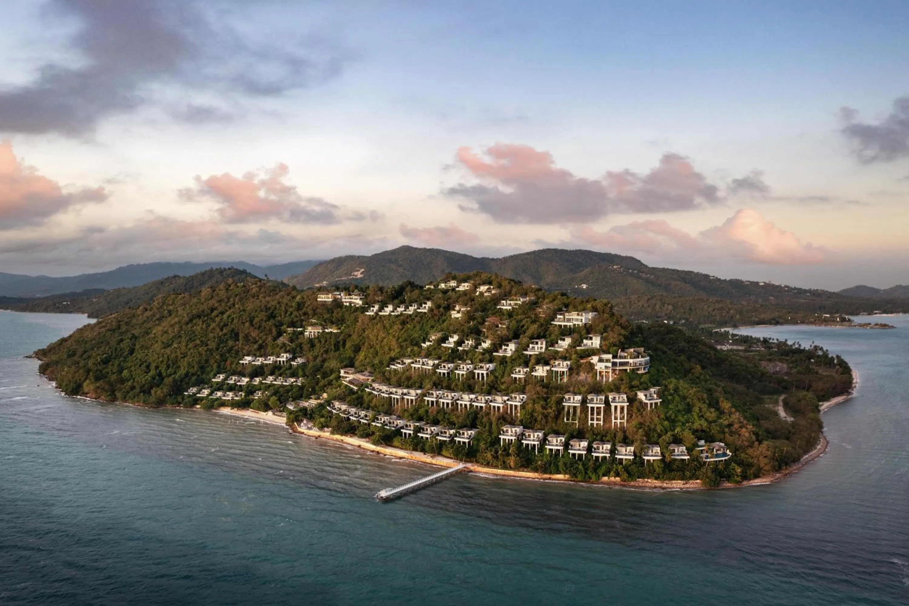 Property building in Conrad Koh Samui