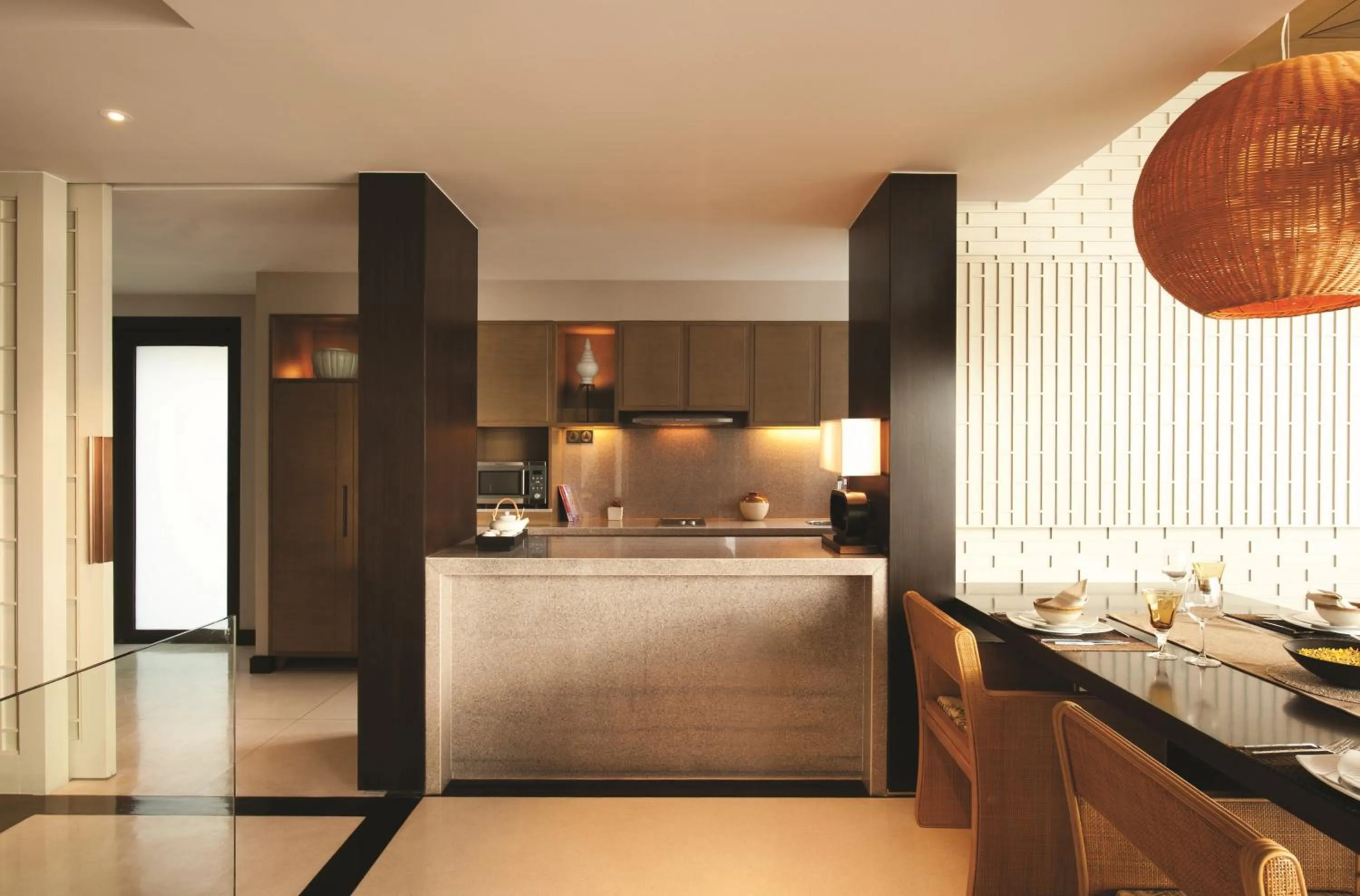 Kitchen or kitchenette in Conrad Koh Samui