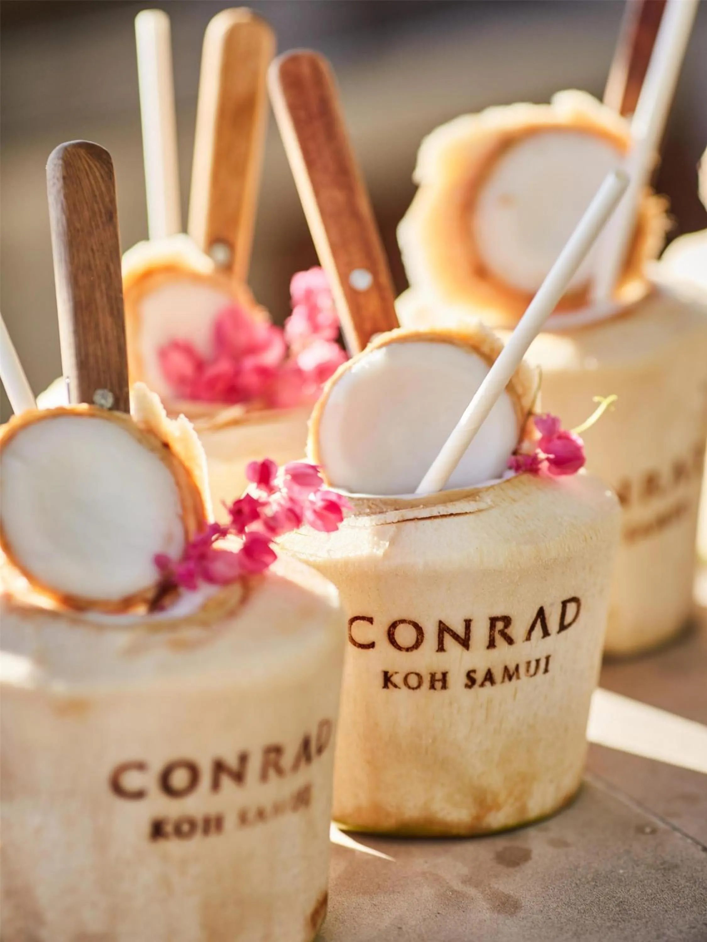 Dining area in Conrad Koh Samui