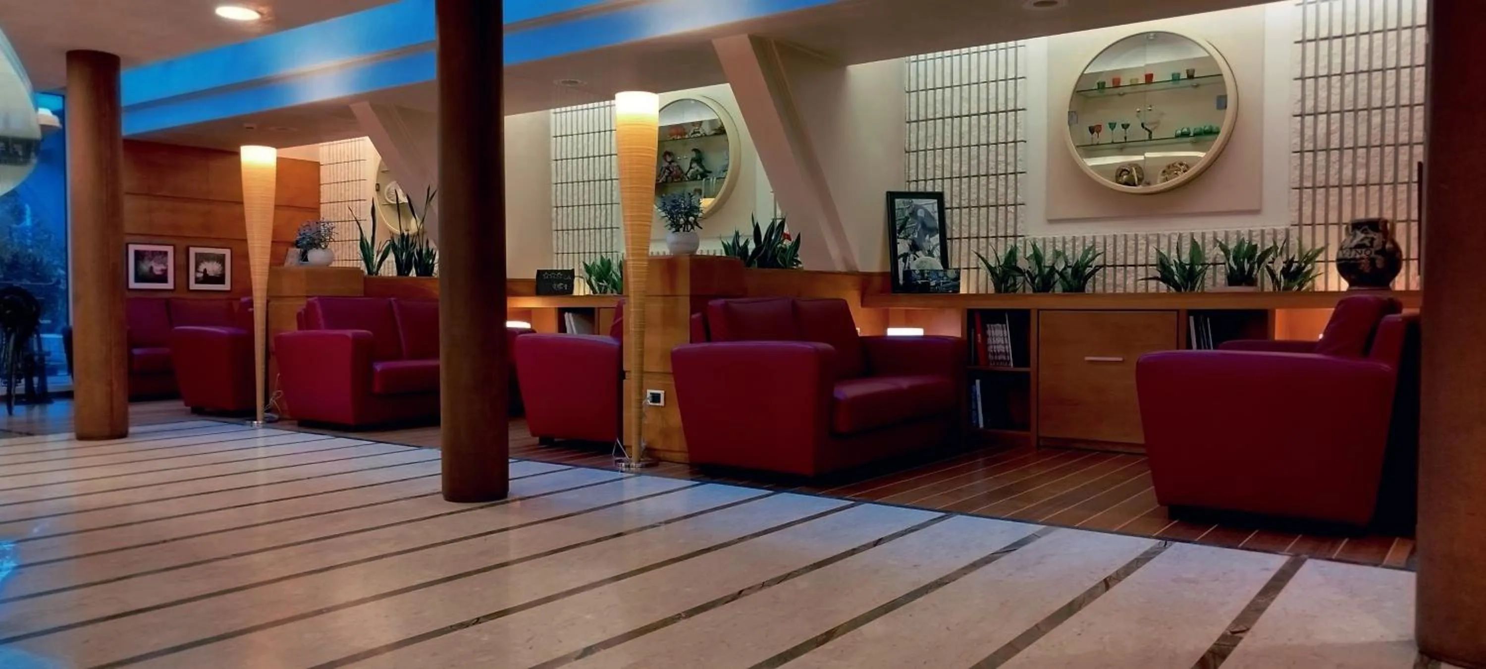 Lobby or reception in Casaalbergo La Rocca