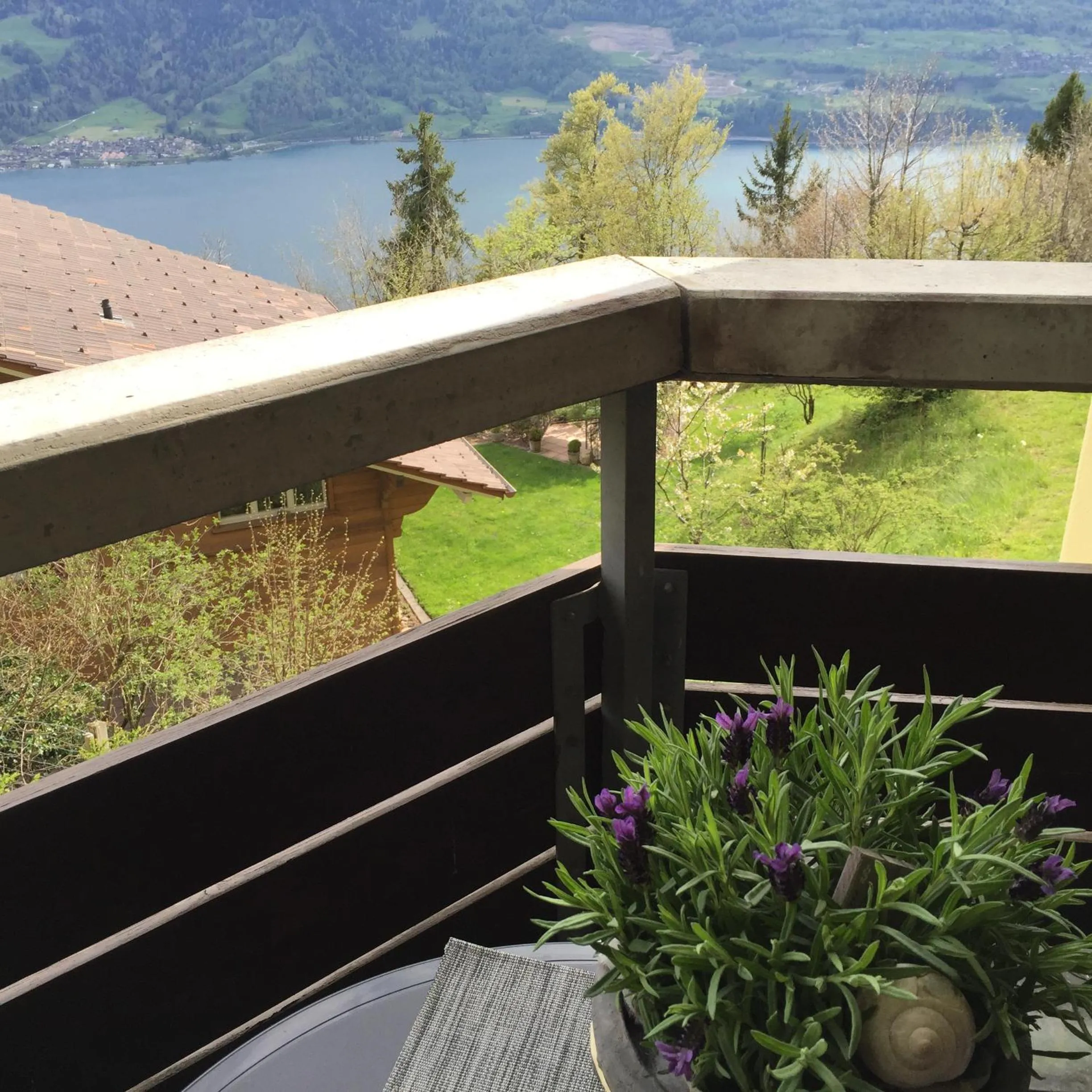 Balcony/Terrace in Apartments Seeblick mit Anbindung an ein 4-Sterne-Hotel