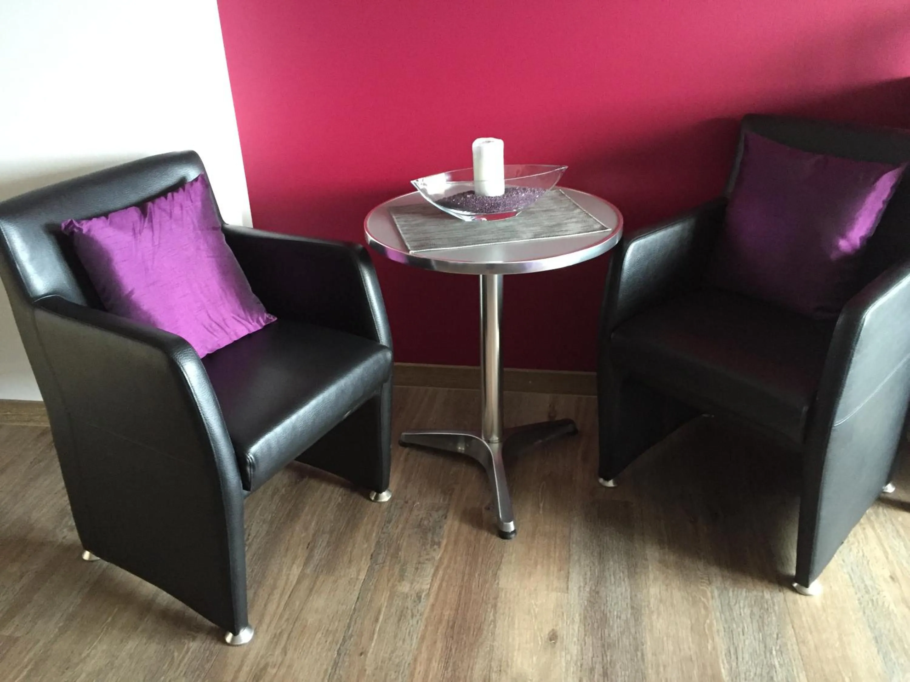 Seating area in Apartments Seeblick mit Anbindung an ein 4-Sterne-Hotel