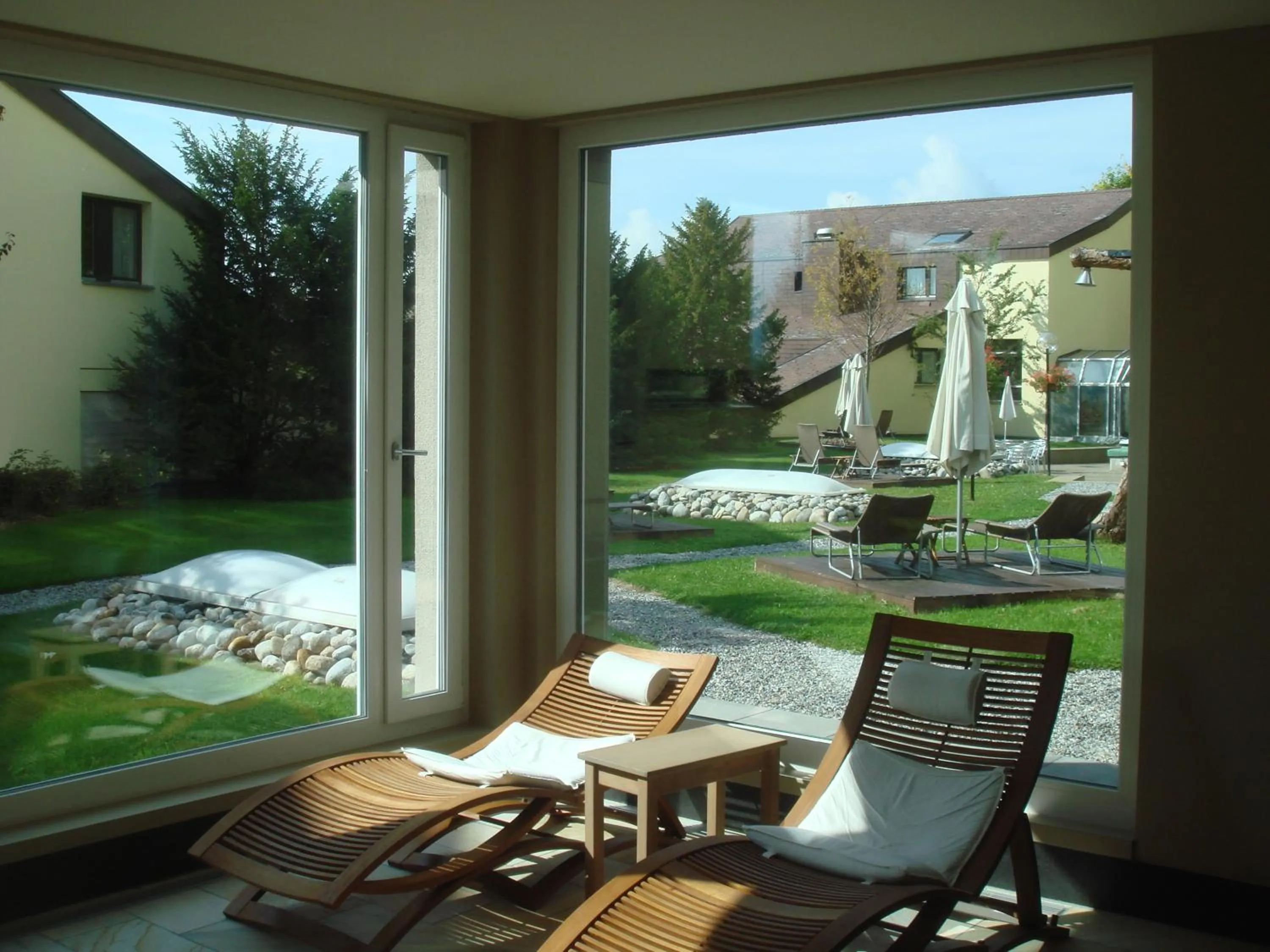 Spa and wellness centre/facilities in Apartments Seeblick mit Anbindung an ein 4-Sterne-Hotel