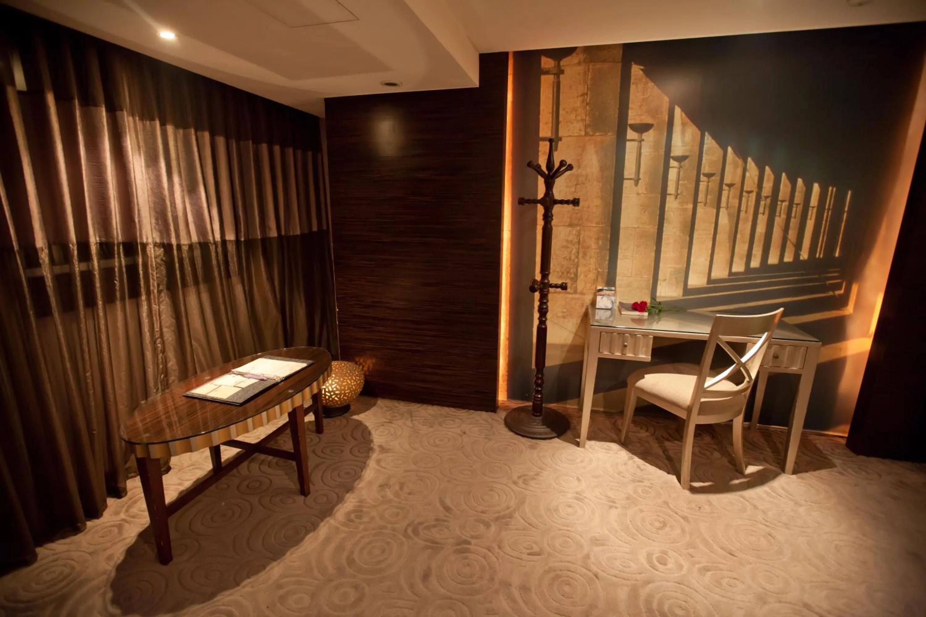 Seating area in Taipei Lotty Hotel