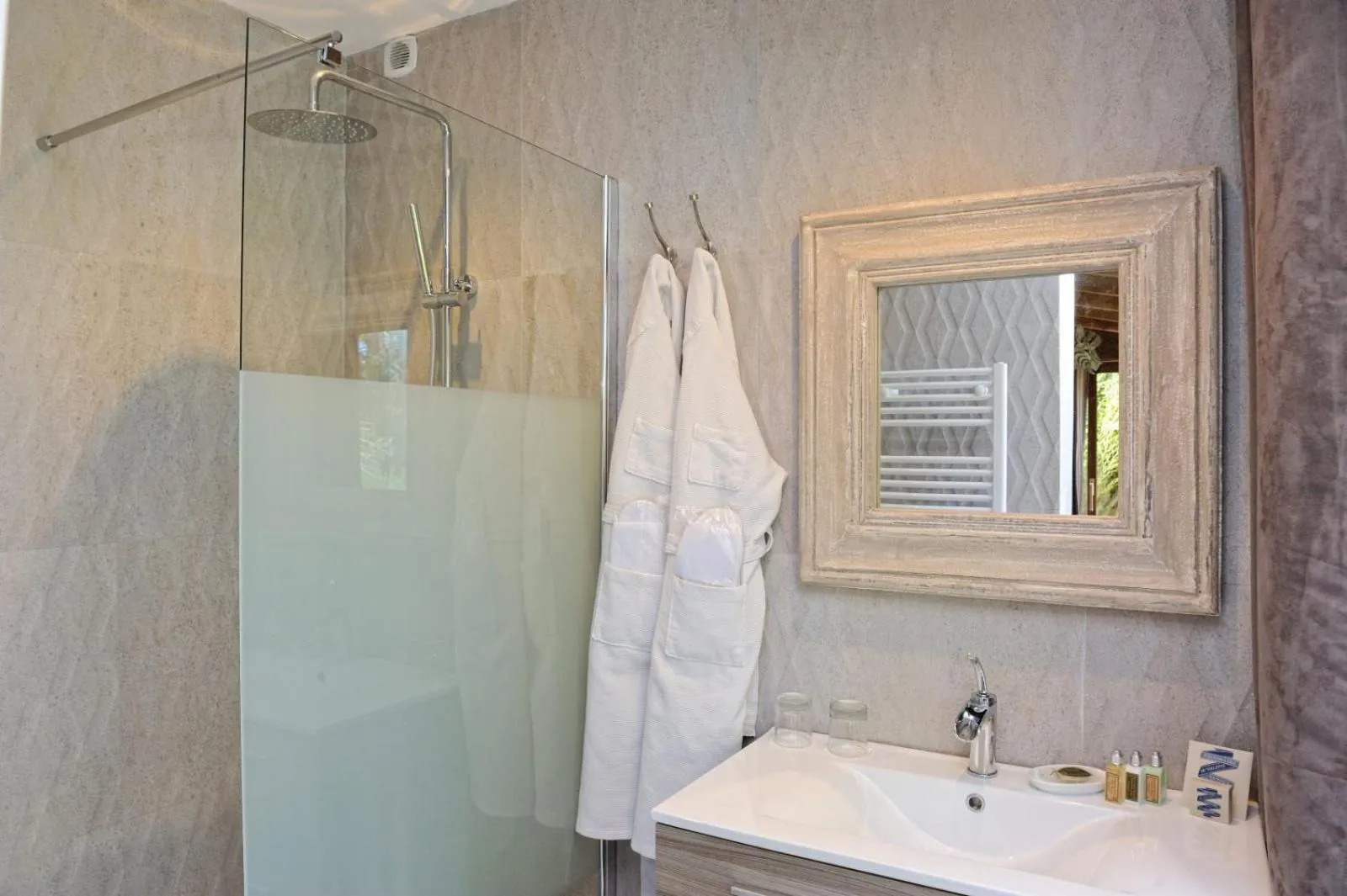 Bathroom in Lodge de Charme A Cheda