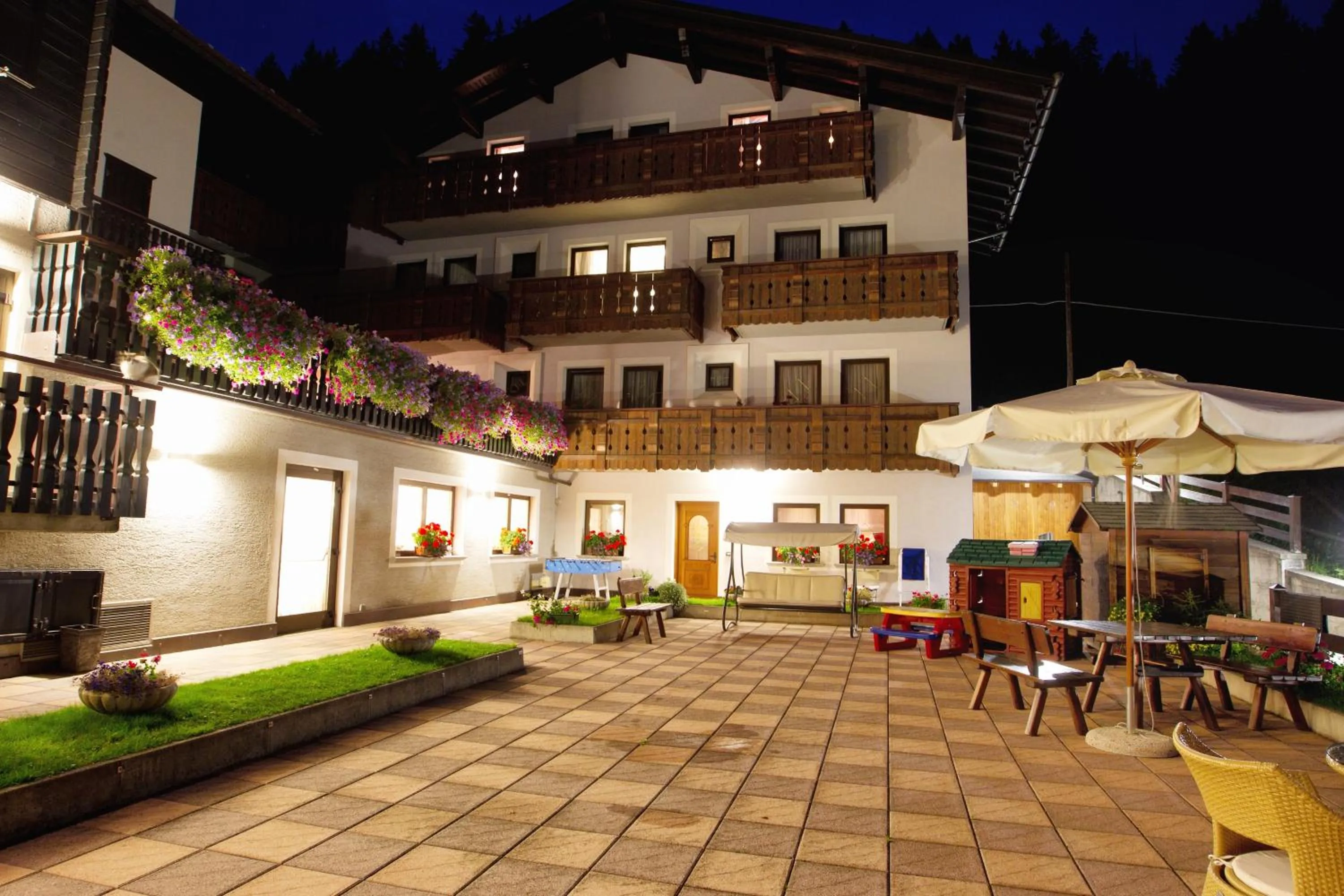 Patio in Hotel Cardo