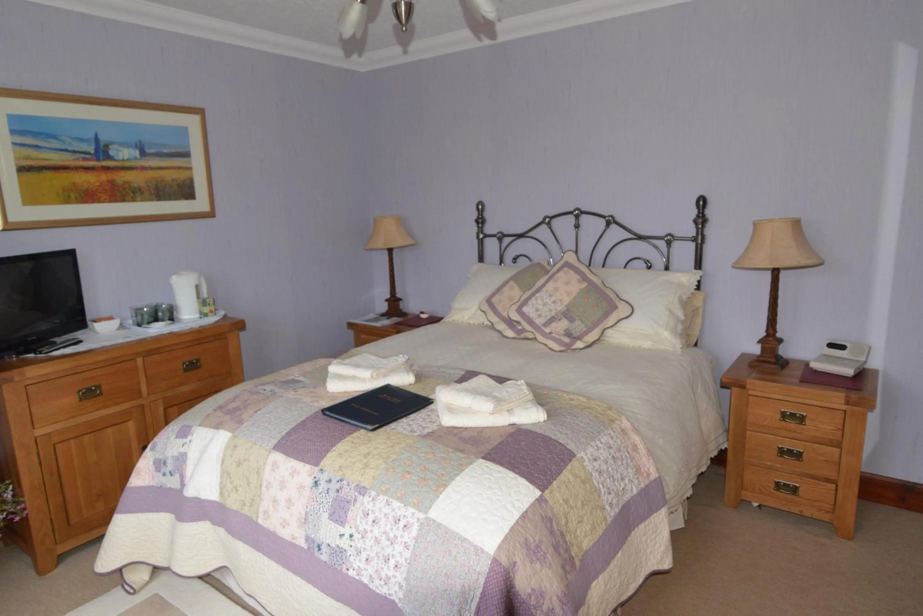 Bedroom, Bed in Home Farm Bed and Breakfast