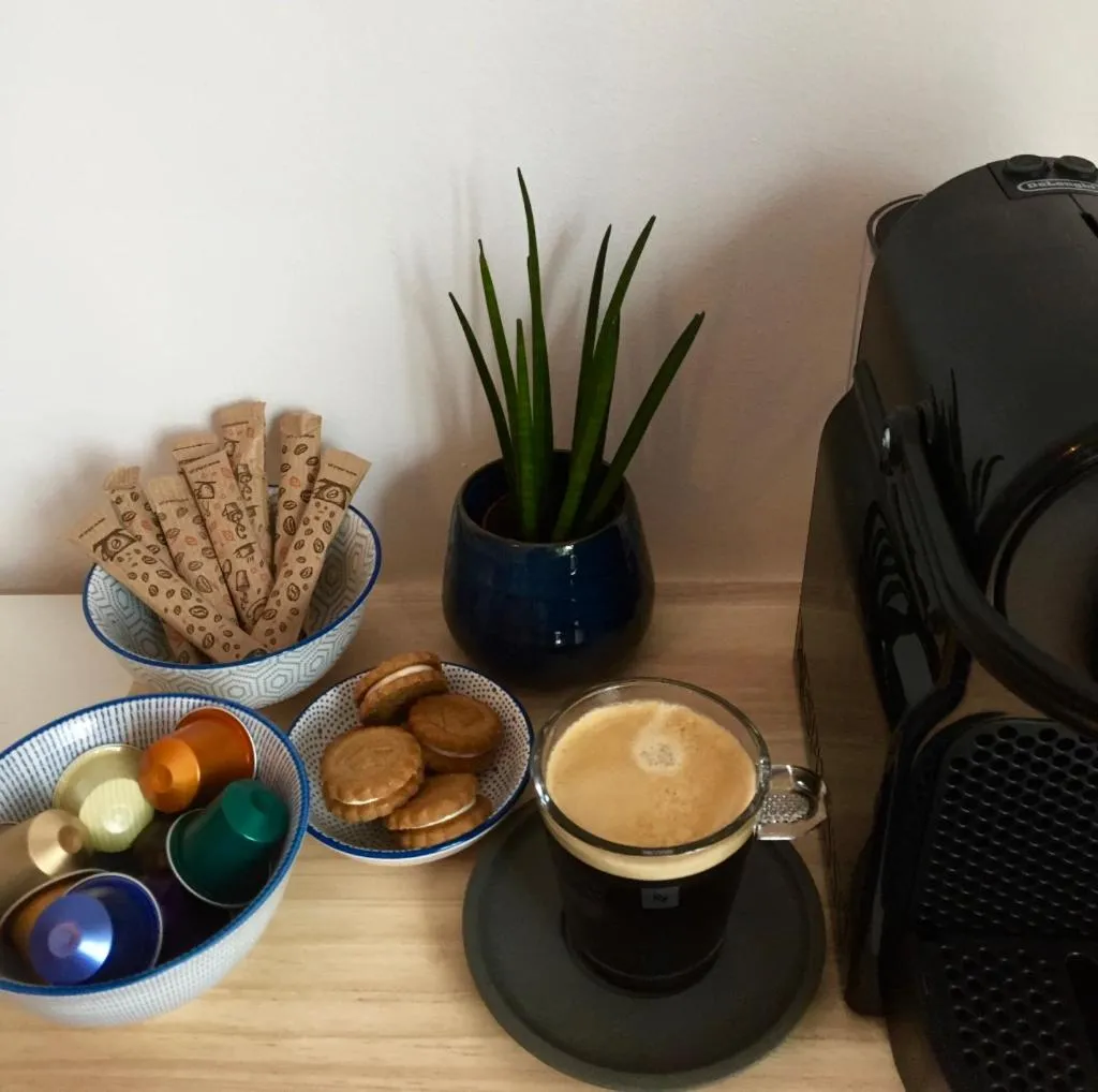 Coffee/tea facilities in B&B Villa Pinos Málaga