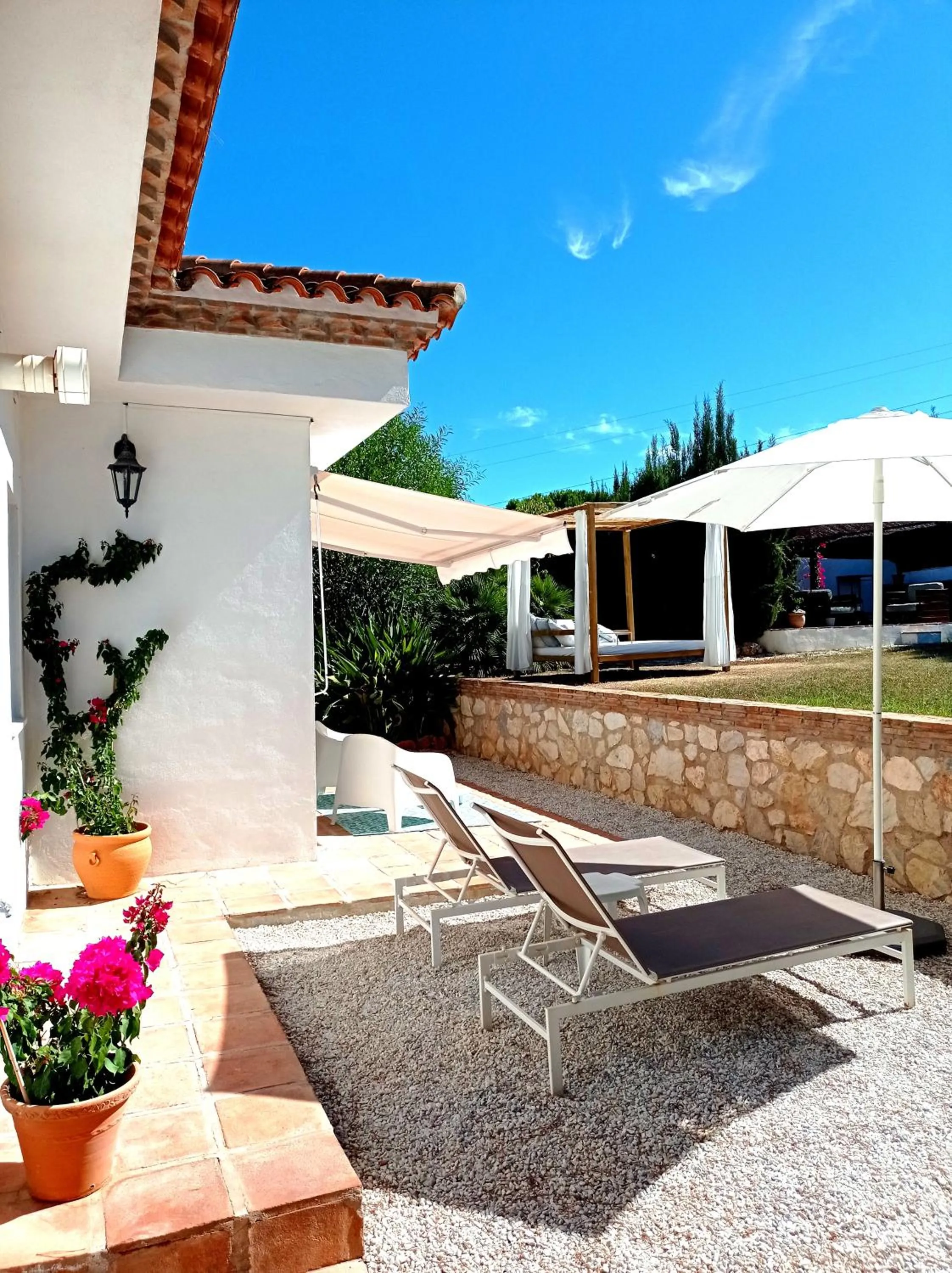 Balcony/Terrace in B&B Villa Pinos Málaga