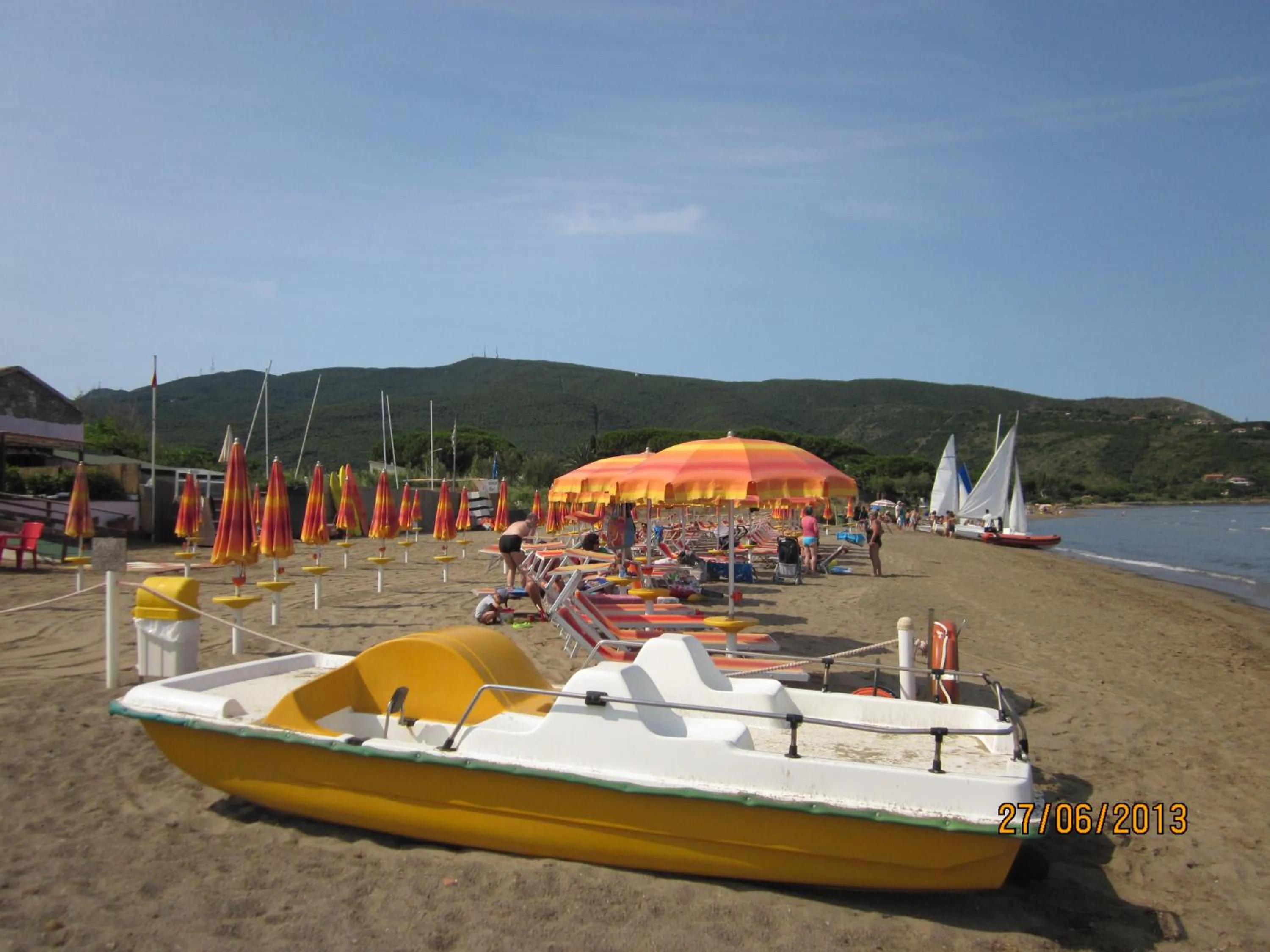 Beach in Hotel Villa Smeraldo