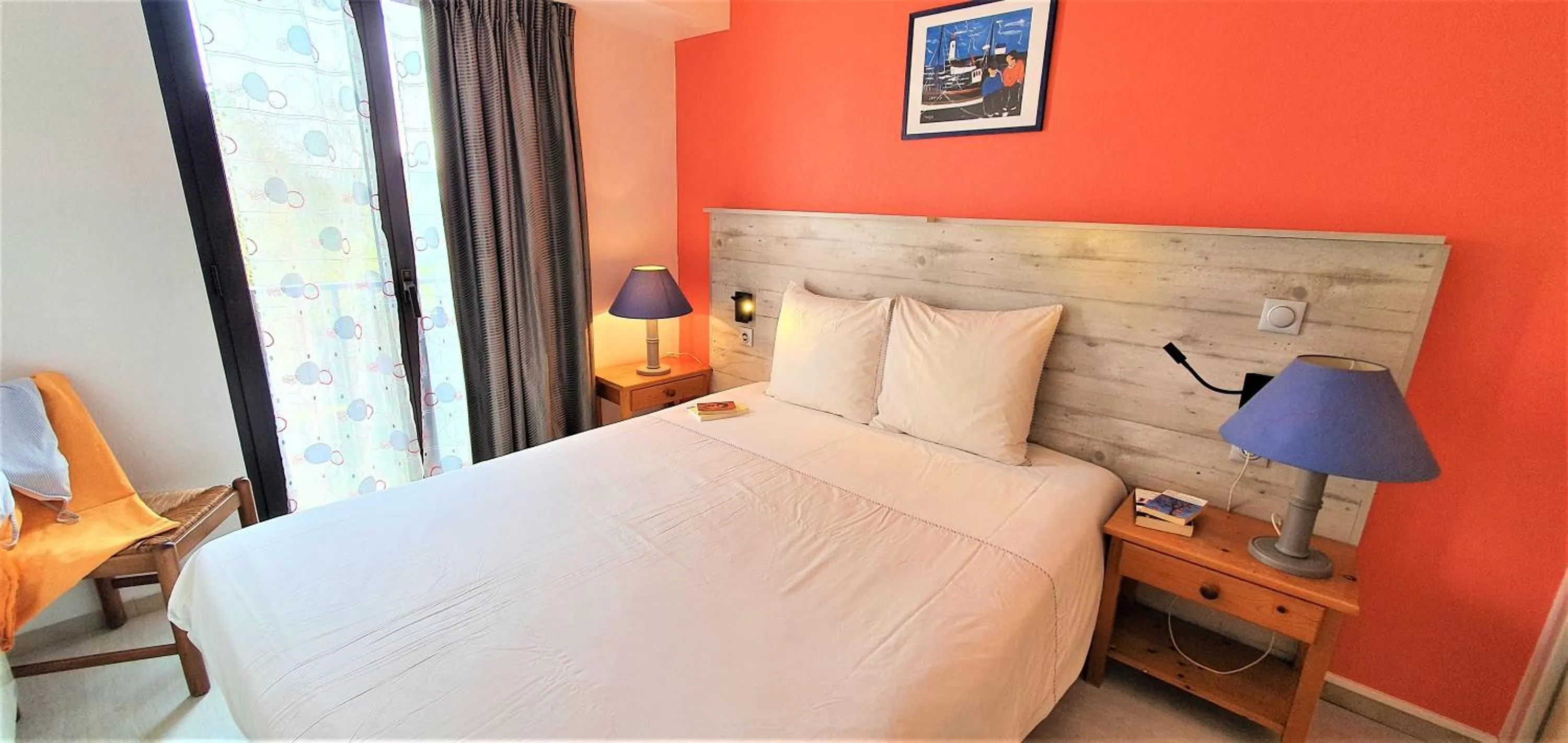 Bed in Appart'Hôtel du Bout du Monde