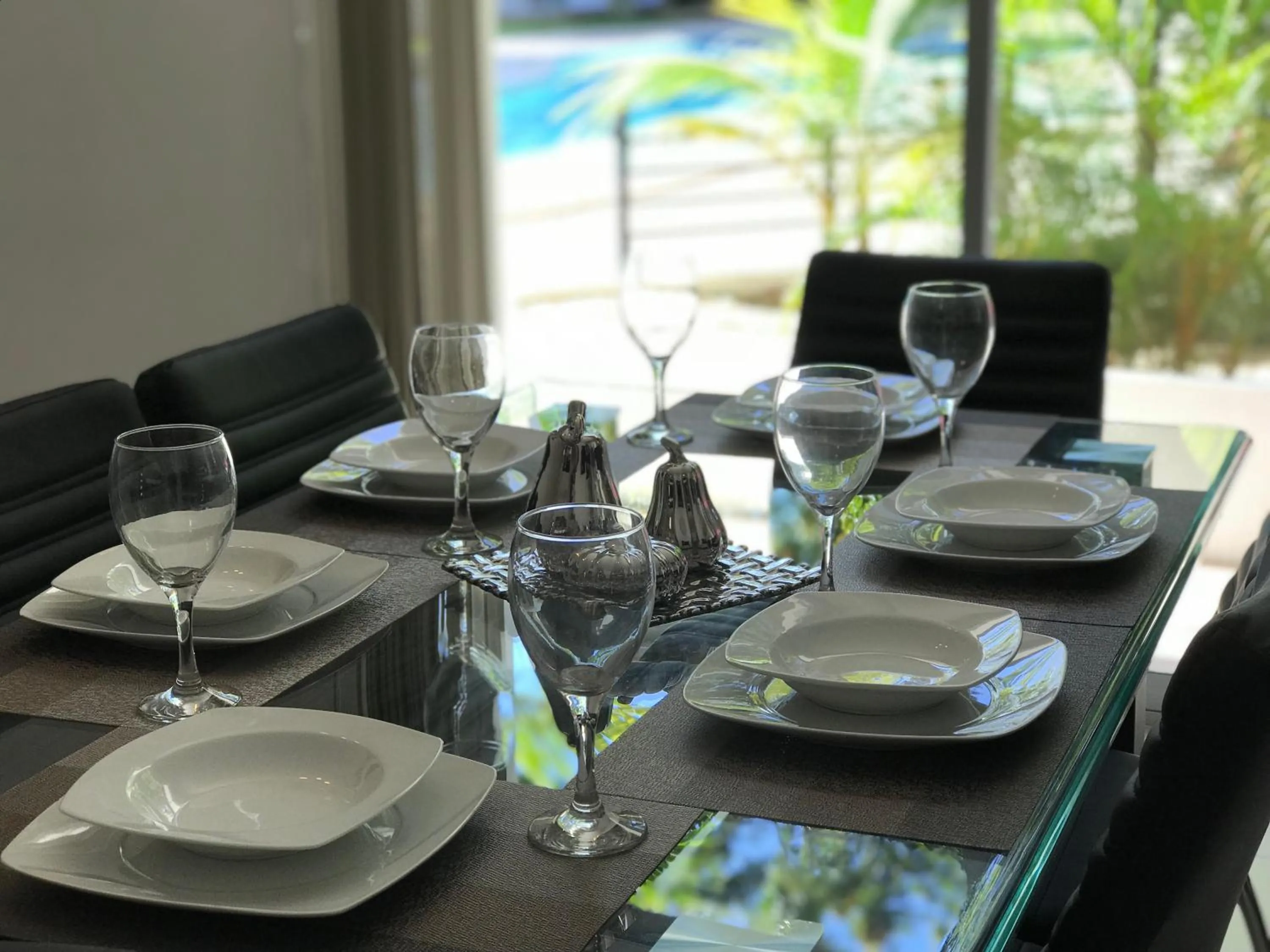 Dining area in Beach Haus-Punta Estrella